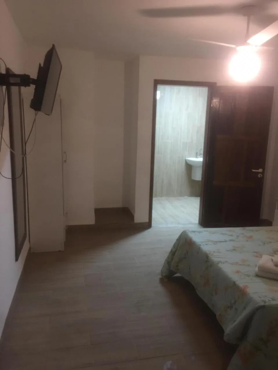 Bed in Pousada Ferradura Beach