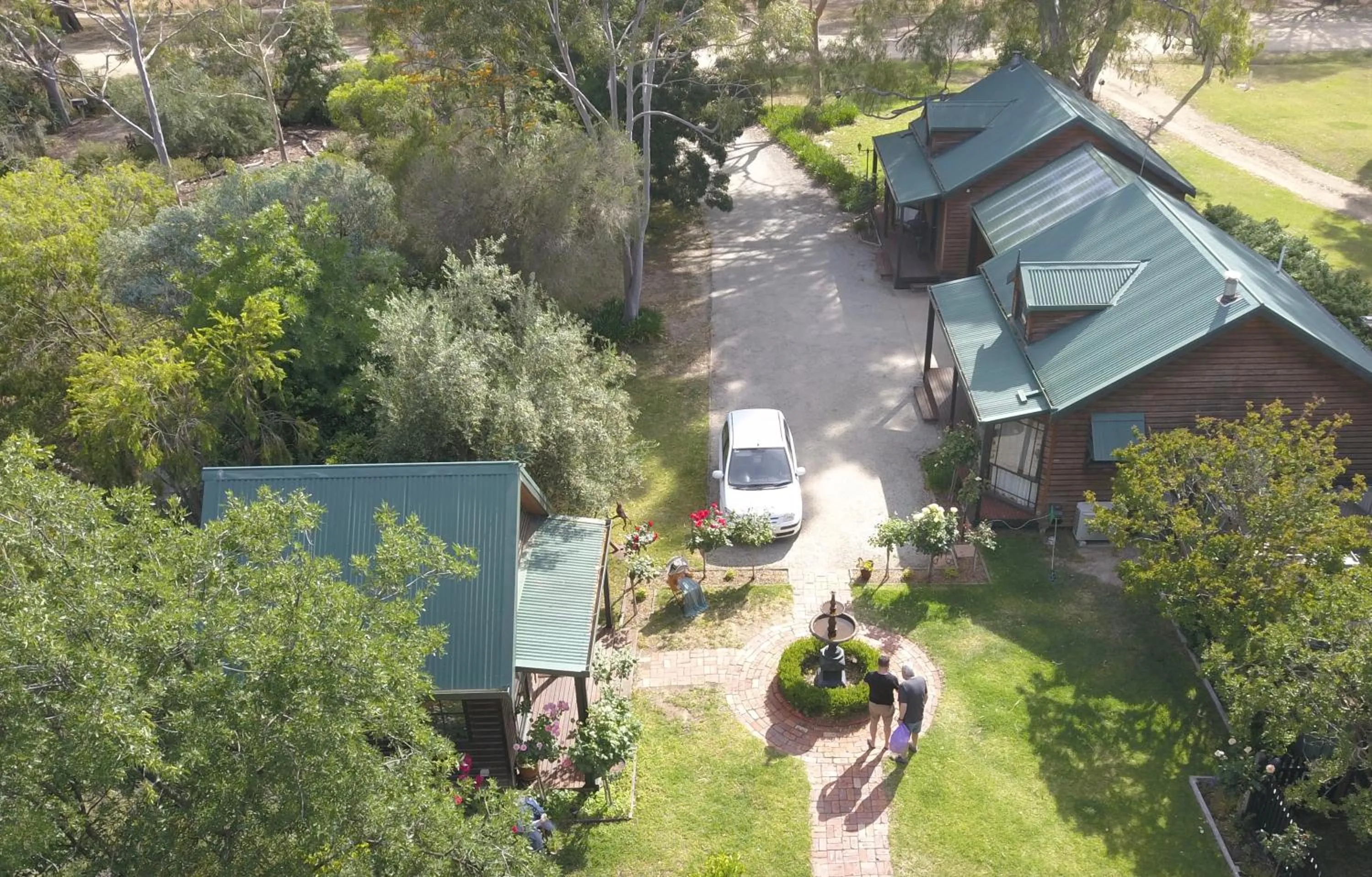 Bird's eye view in Cottages on Edward