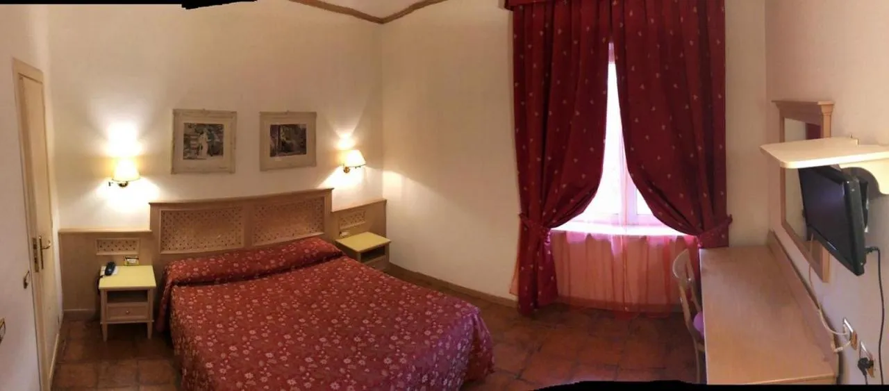 Bed in Hotel Quadrifoglio by Mancini