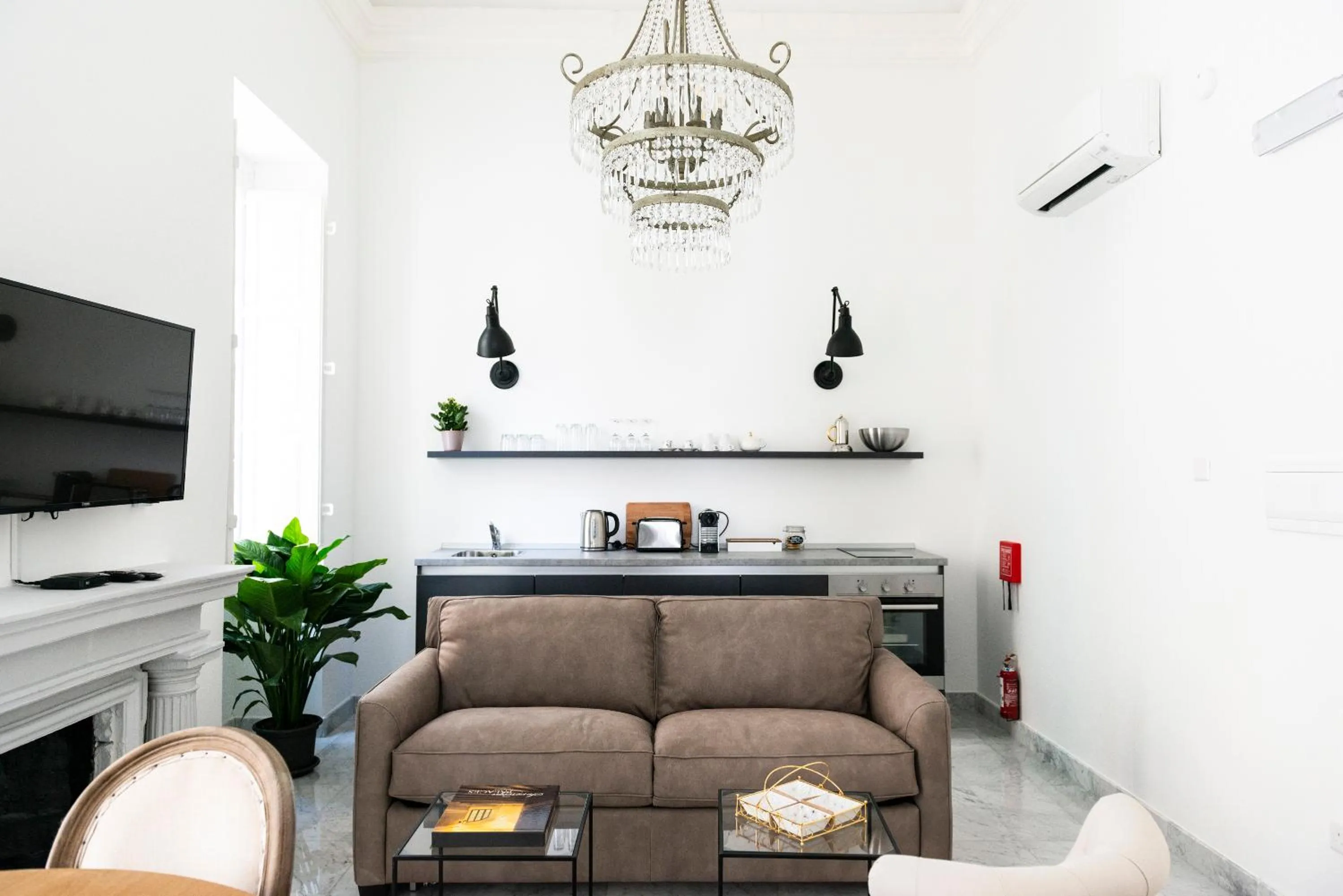 Living room in Carmelita Valletta