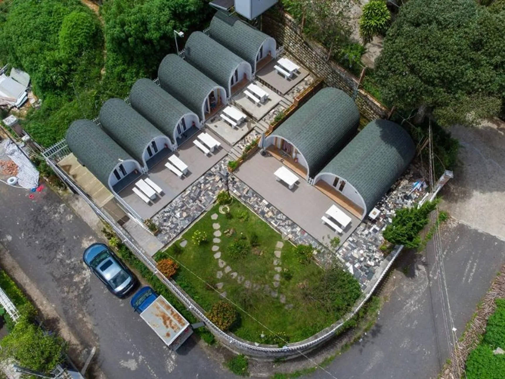 Parking in The Hobbit Bungalow