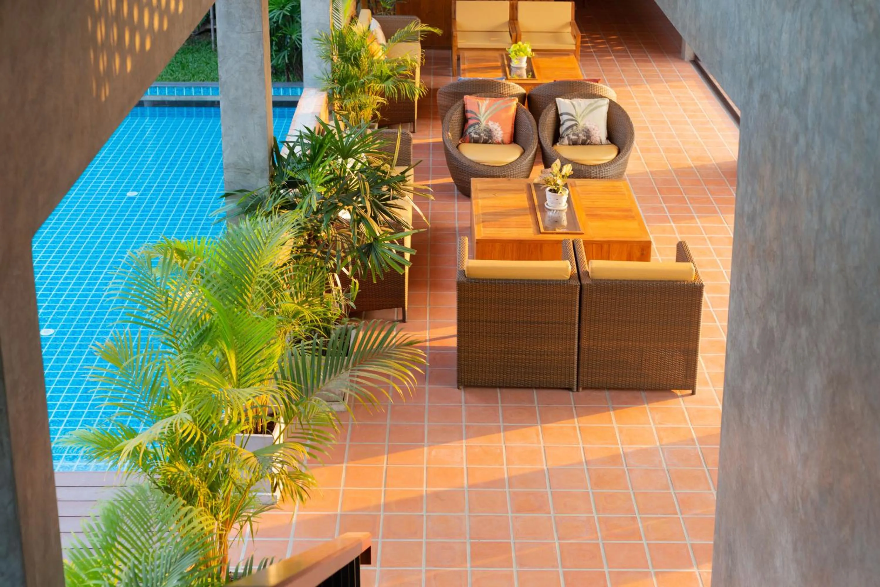 Seating area in Sansuntree