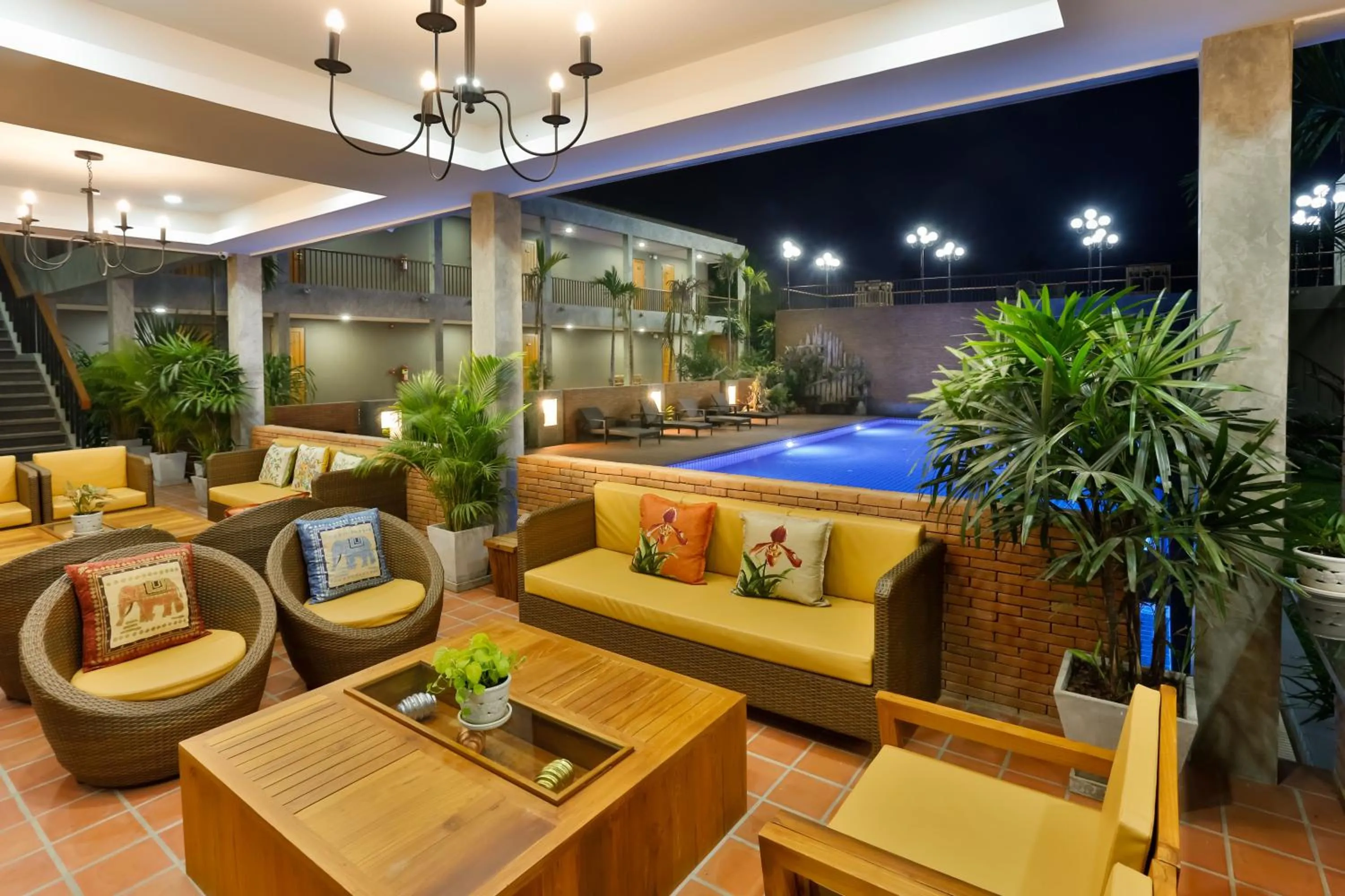 Seating area in Sansuntree