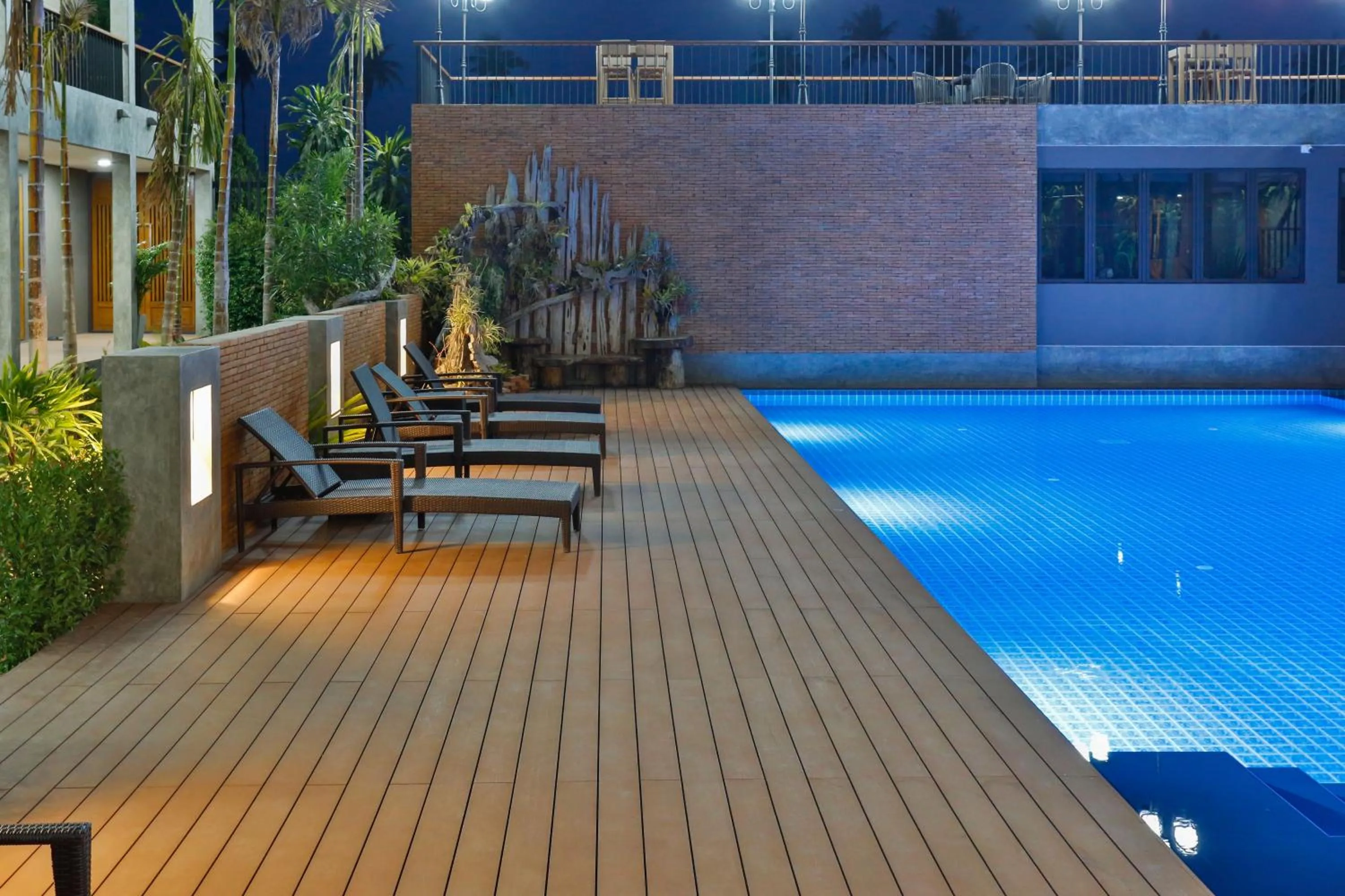 Pool view in Sansuntree