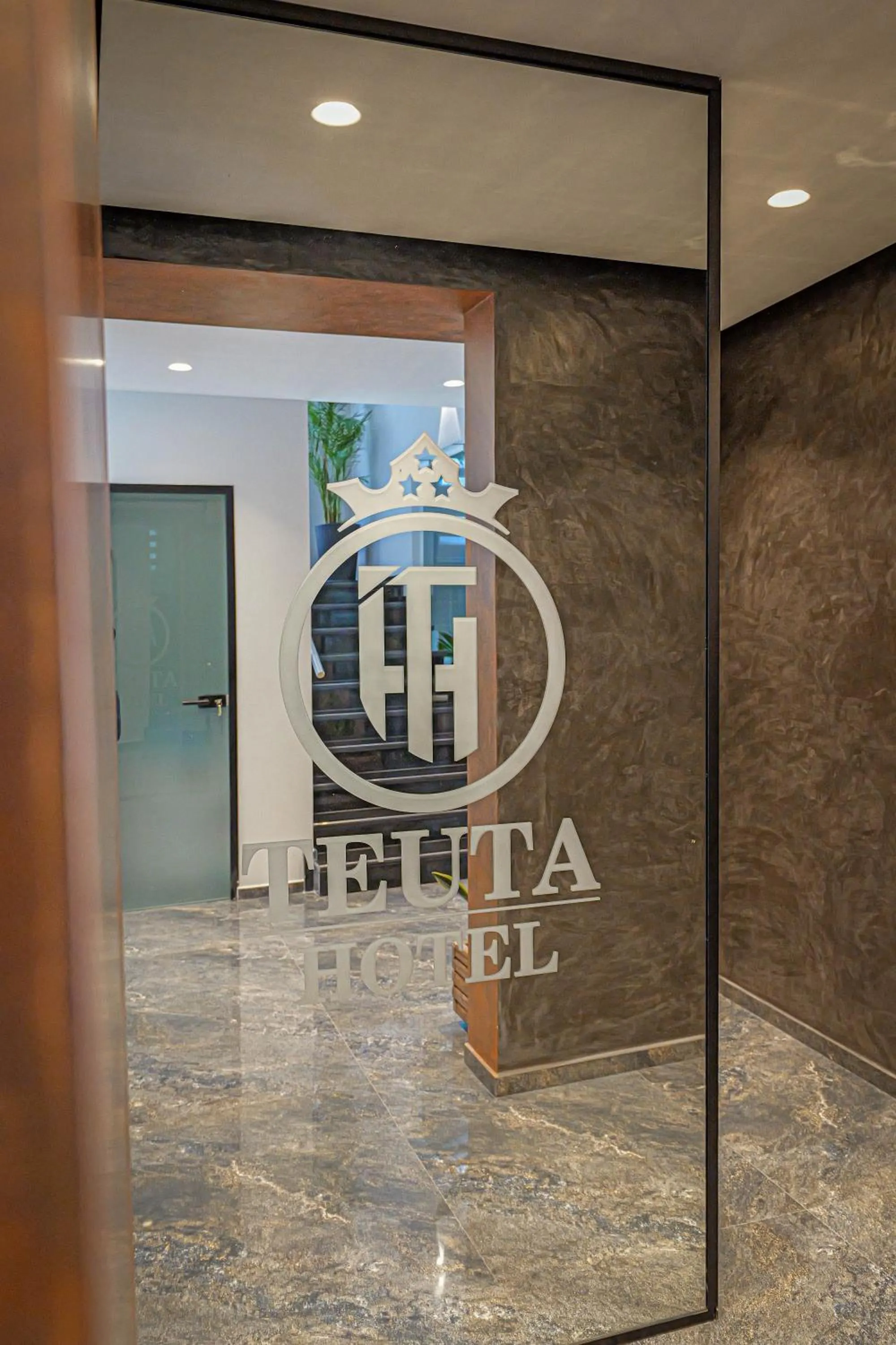 Property logo or sign in Hotel Teuta