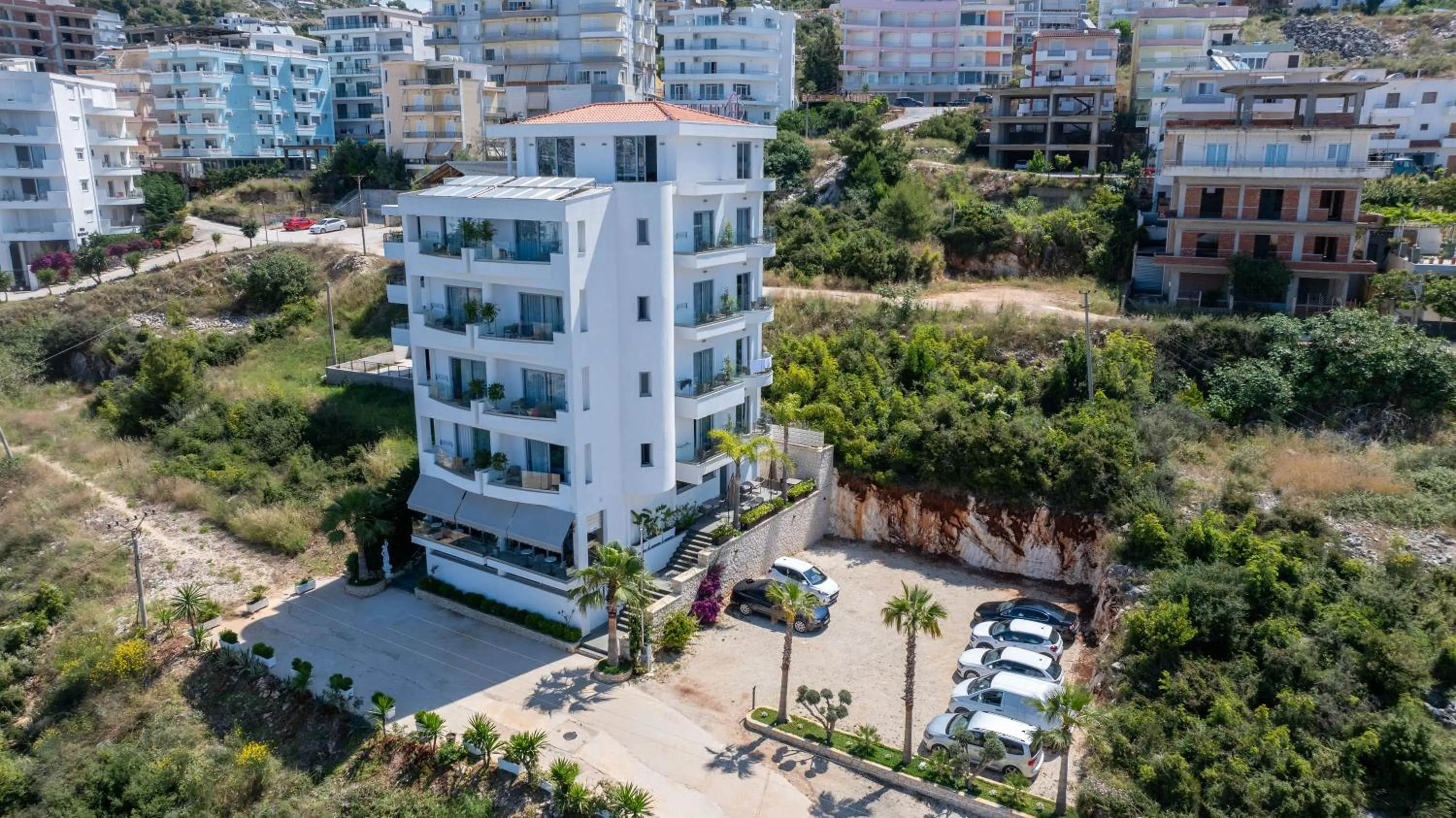 Property building in Hotel Teuta