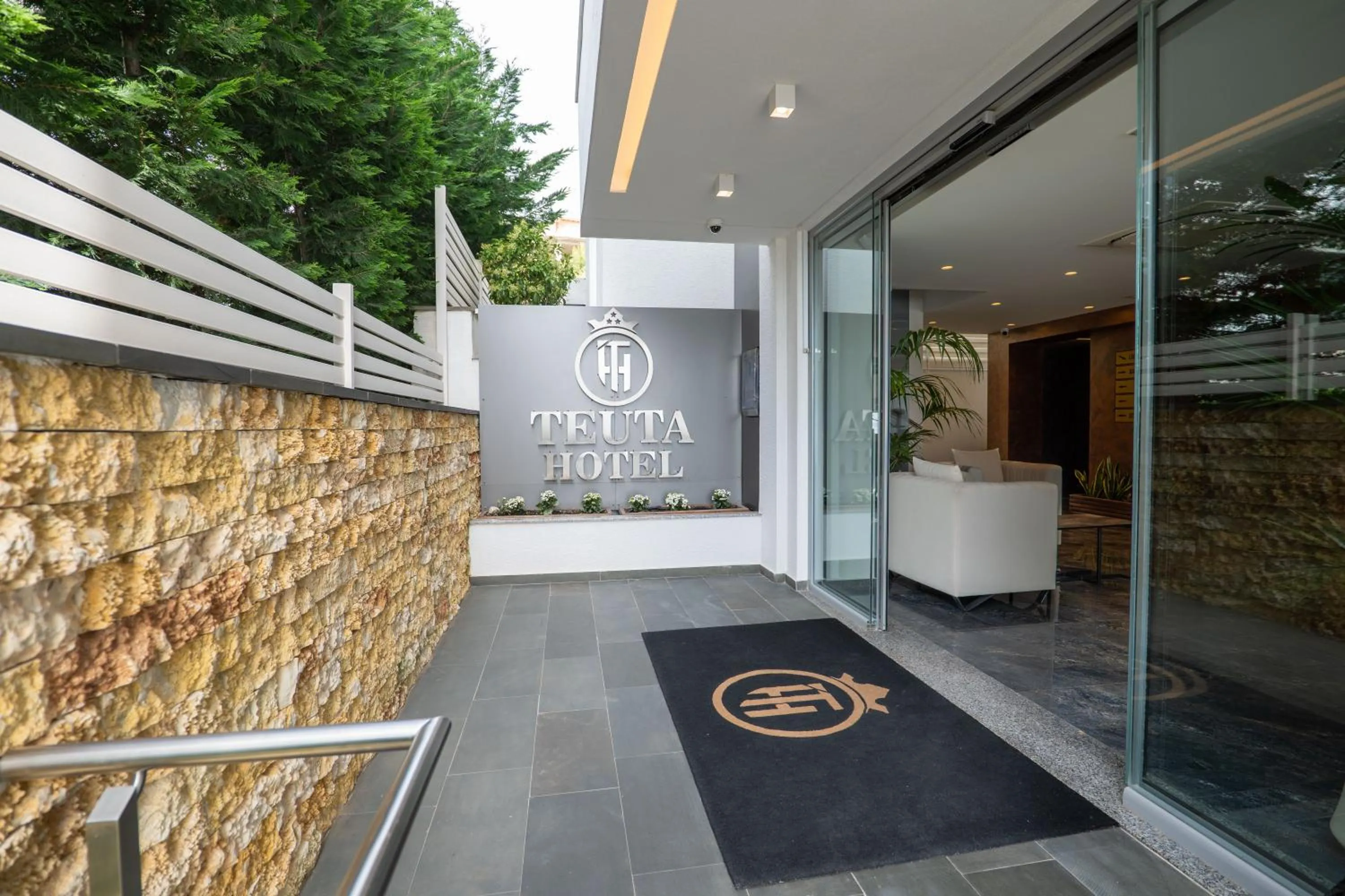 Property logo or sign in Hotel Teuta