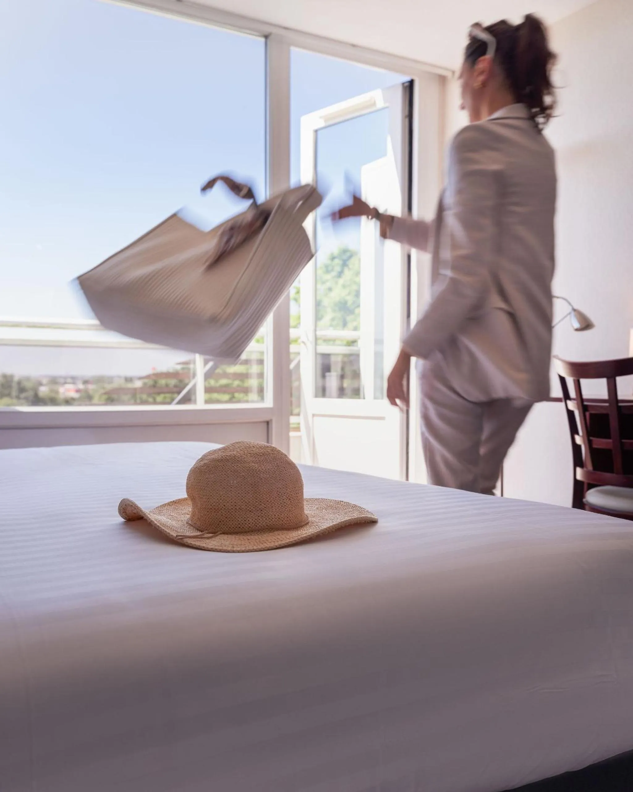 Bed in BRIT HOTEL - RESTAURANT Saint-Brieuc Langueux