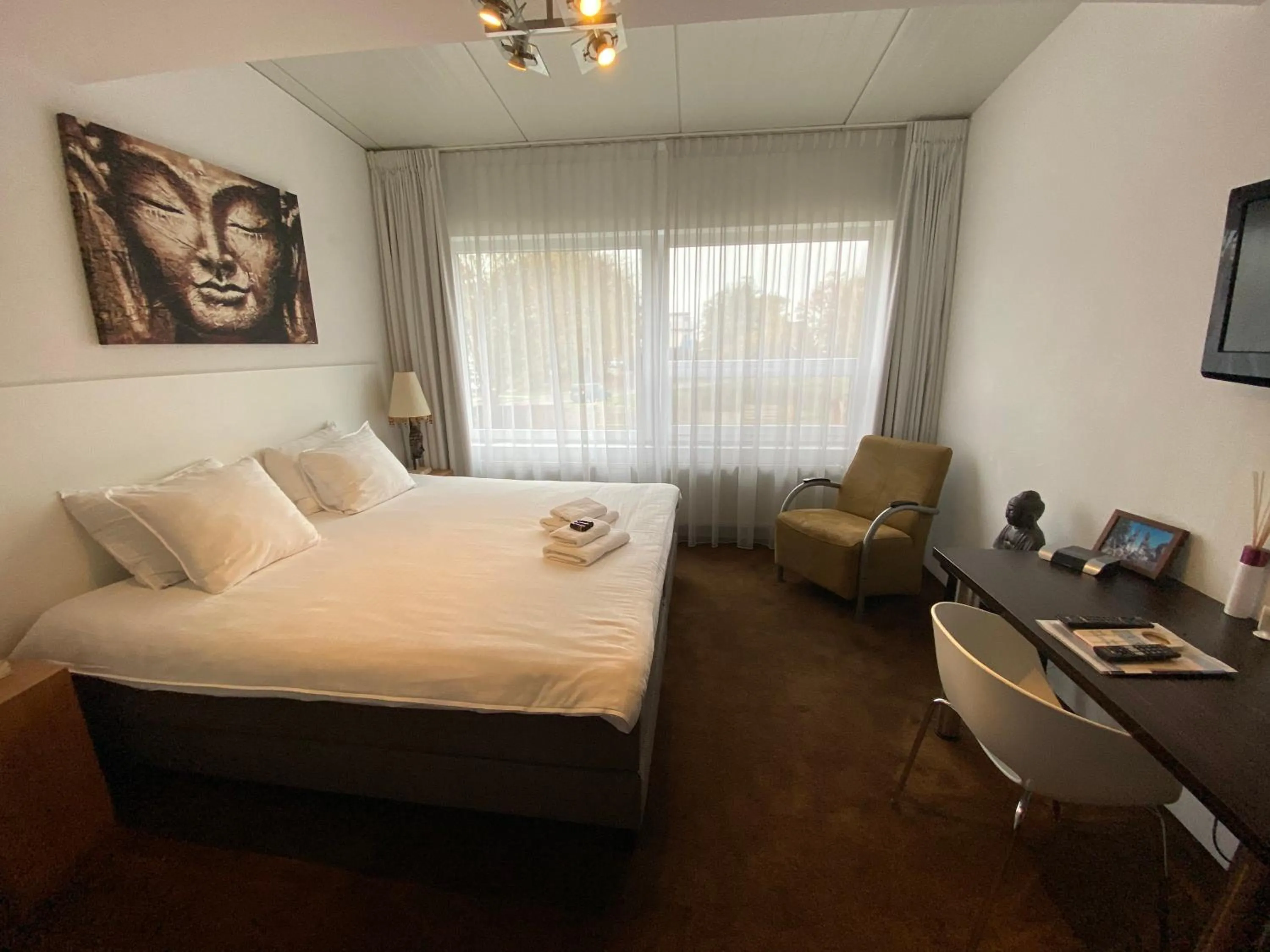 Bed in De Slaapfabriek vakantiehuis en trainingslocatie