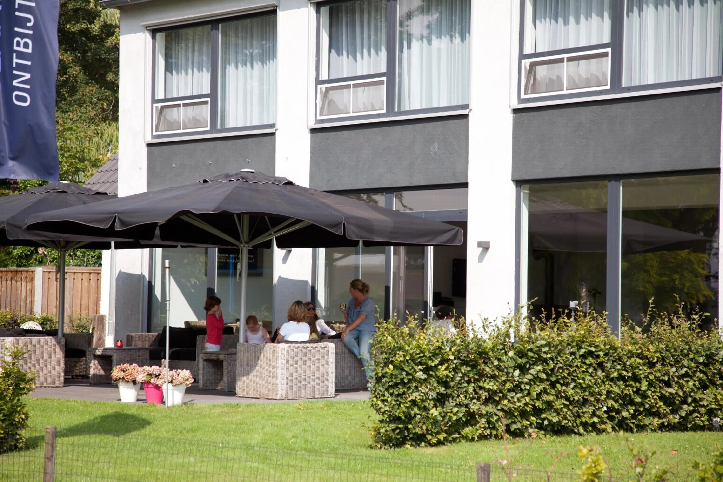 Balcony/Terrace in De Slaapfabriek vakantiehuis en trainingslocatie