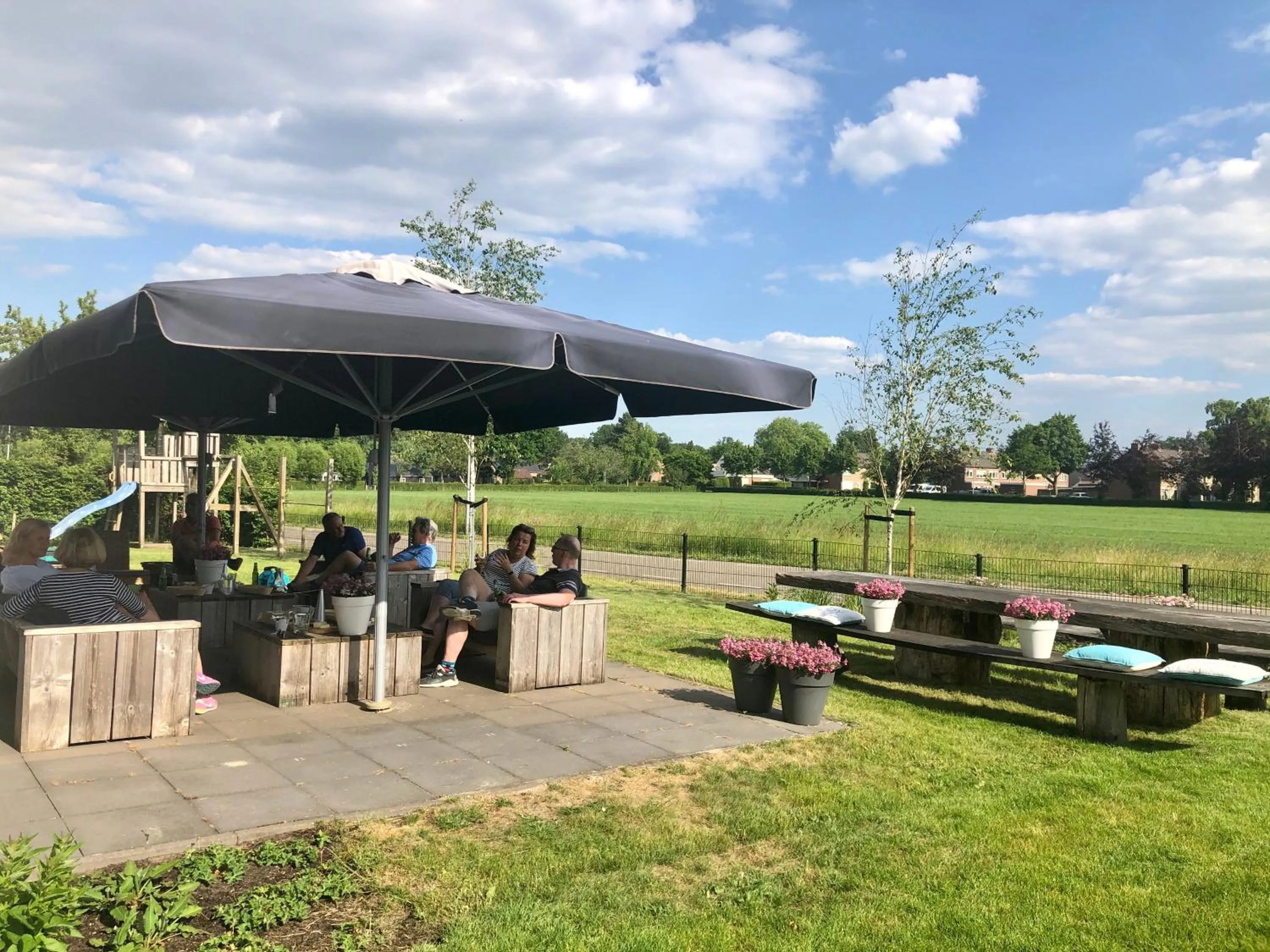 Garden in De Slaapfabriek vakantiehuis en trainingslocatie