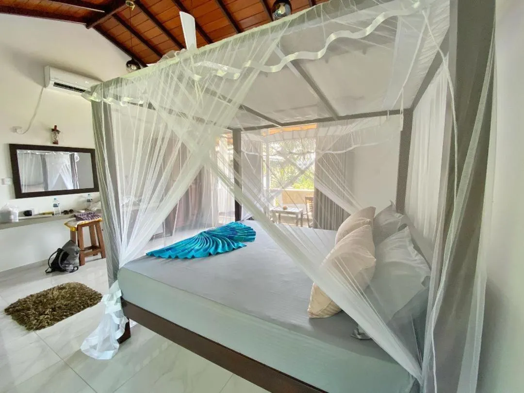 Bed in Villa Kaya