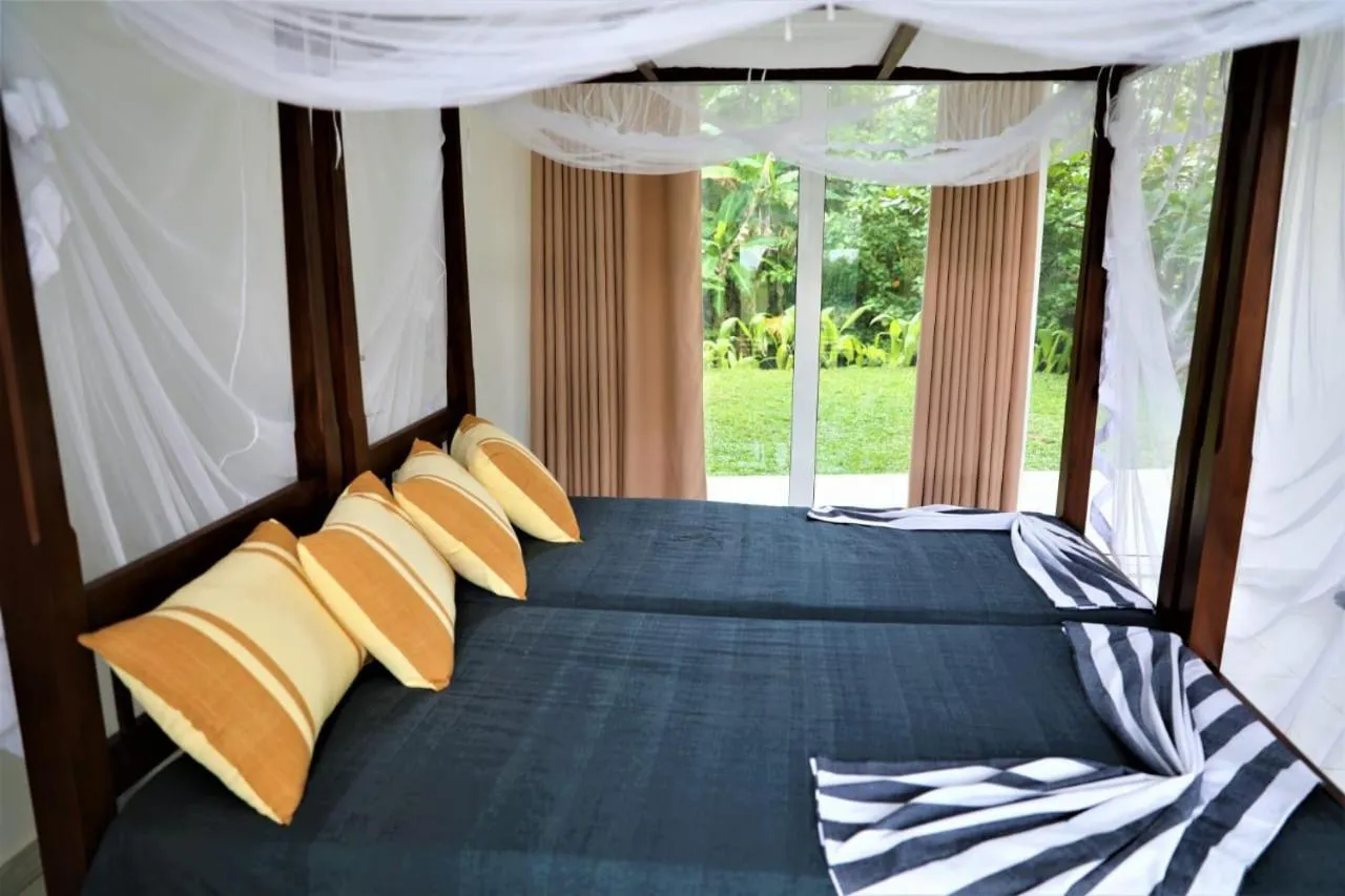 Bed in Villa Kaya