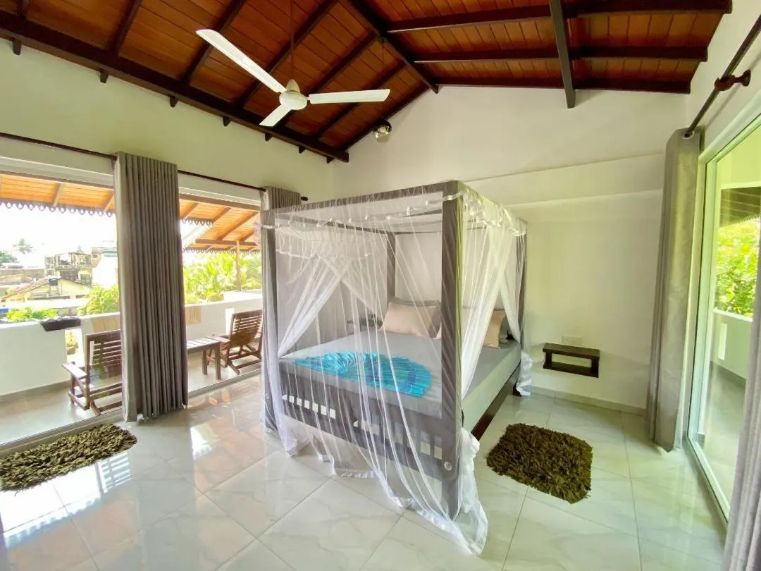 Bed in Villa Kaya