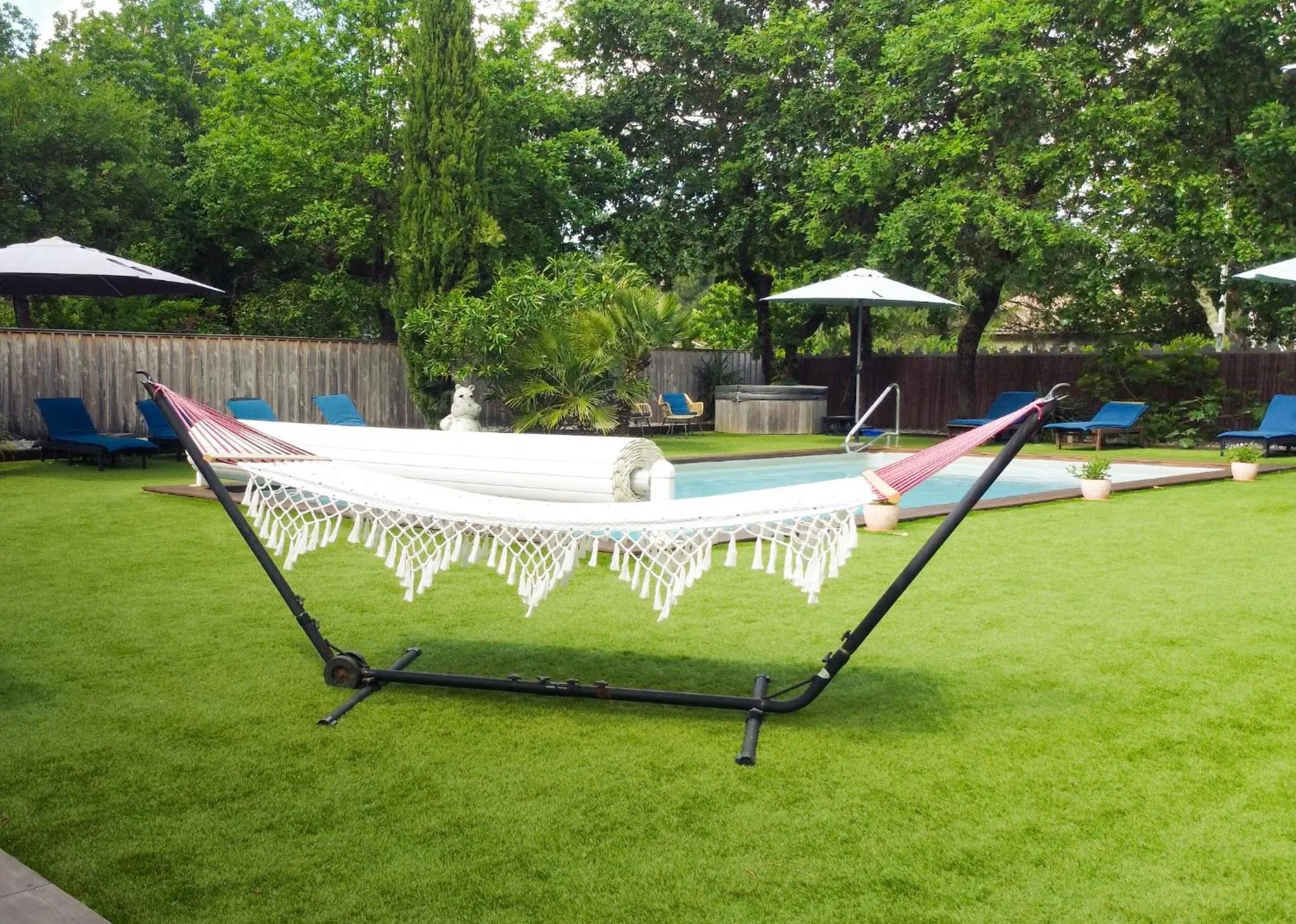 Garden in La Villa Herbert Maison d'hôtes à Andernos