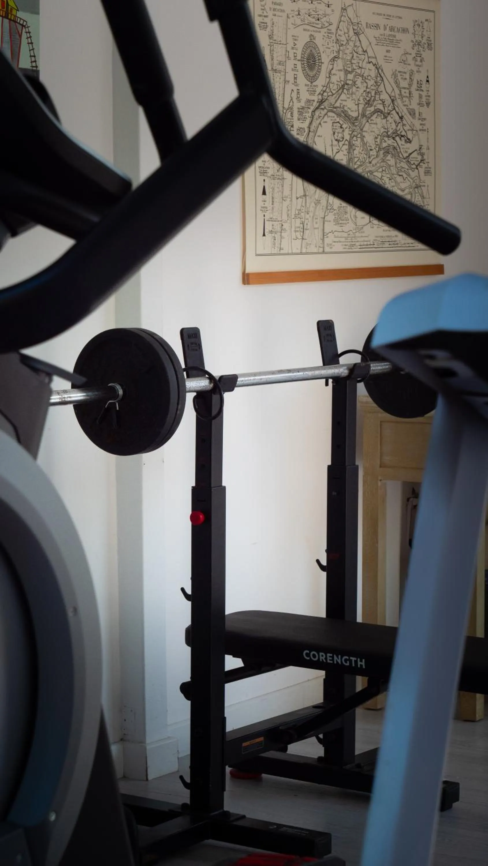 Fitness centre/facilities in La Villa Herbert Maison d'hôtes à Andernos