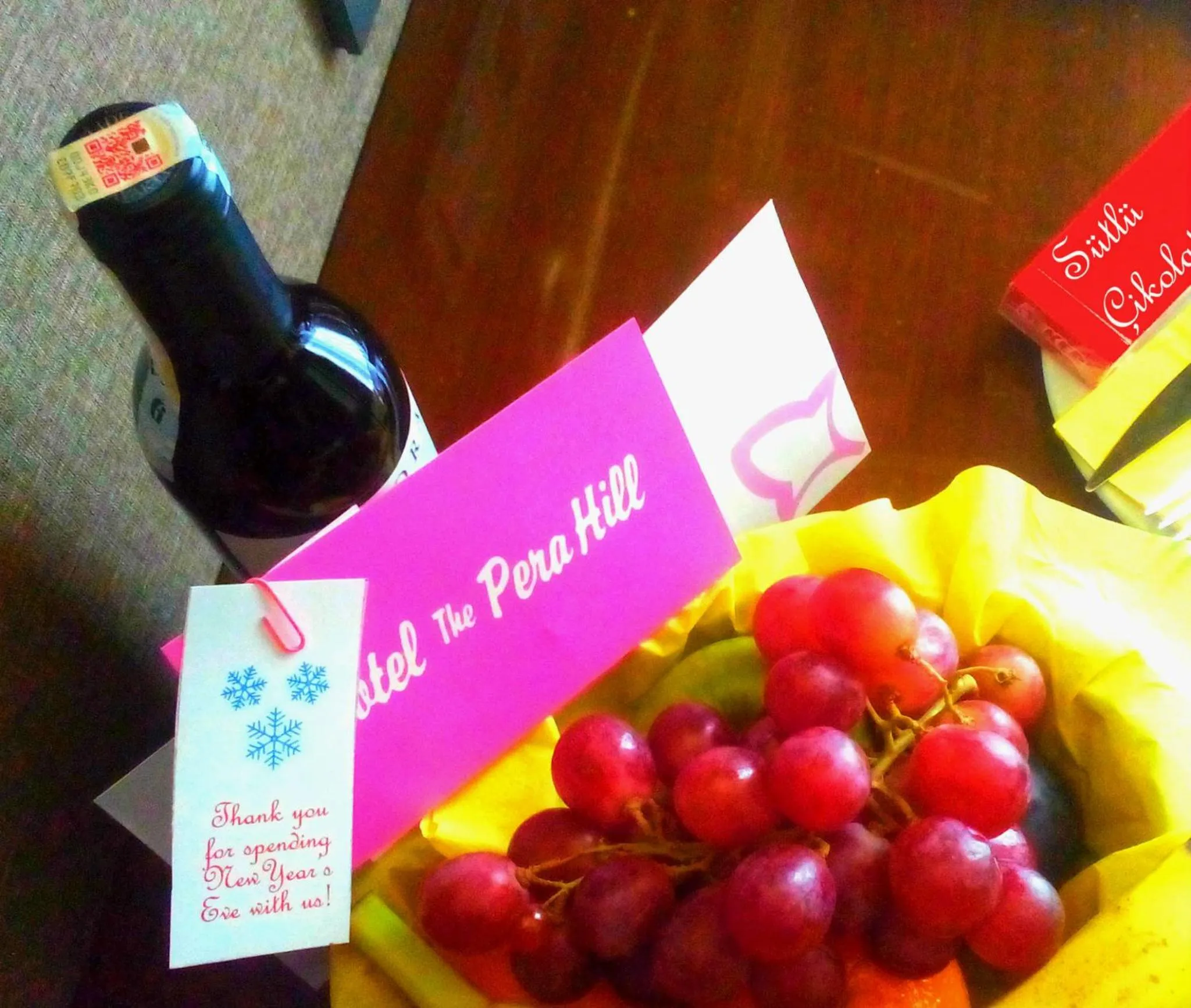 Food and drinks in Hotel The Pera Hill