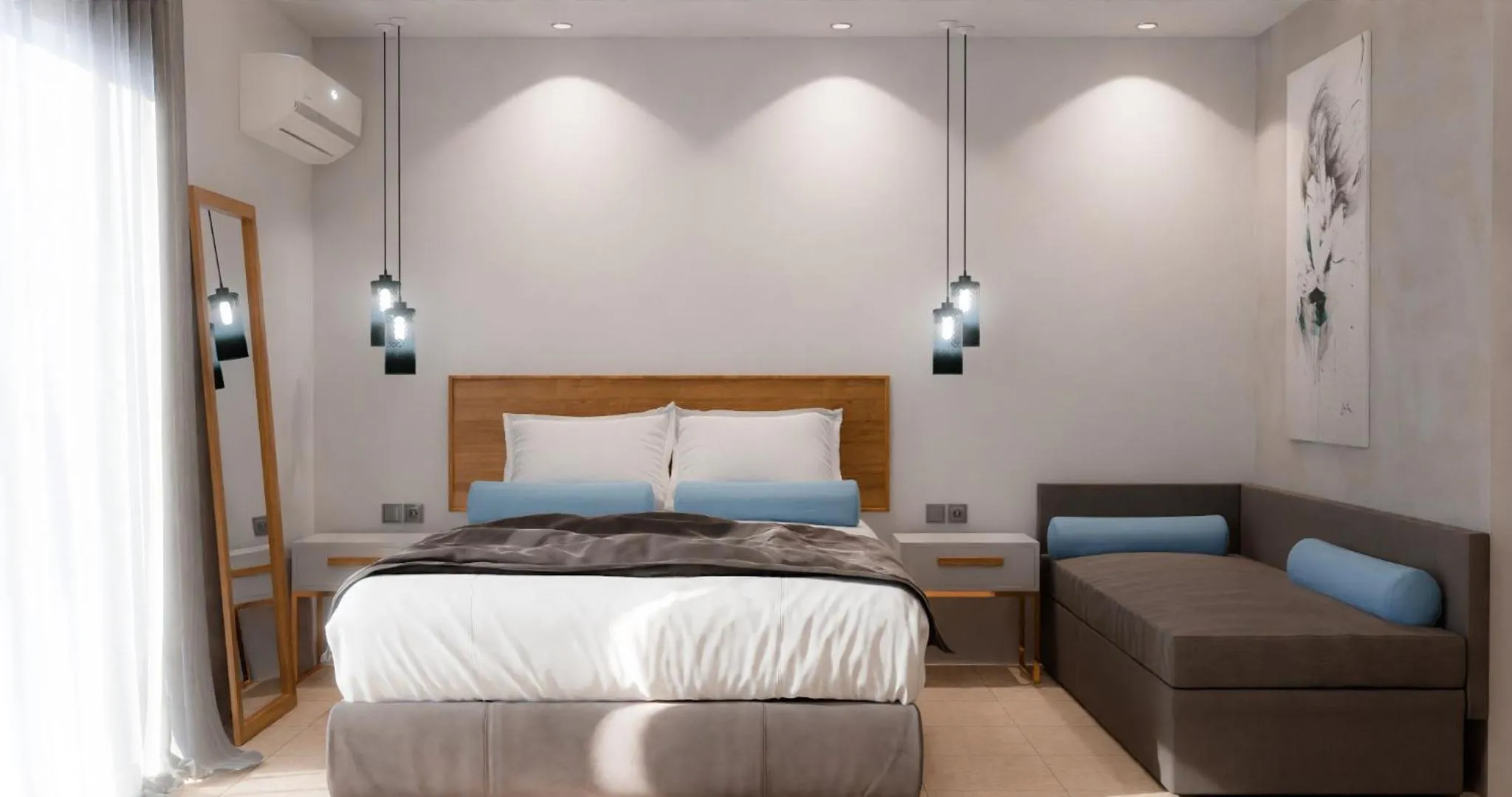 Photo of the whole room, Bed in Hotel Aethria