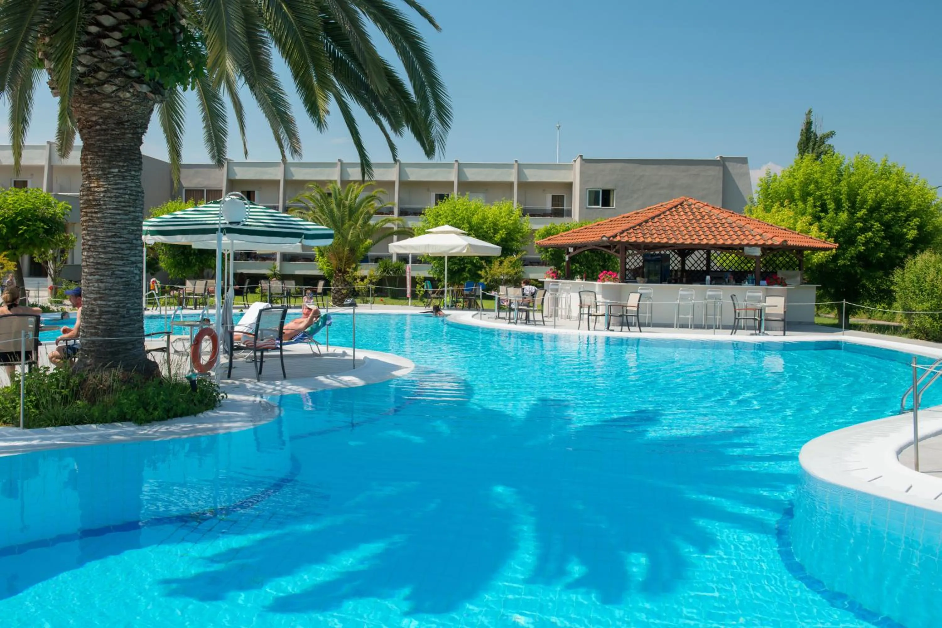 Swimming pool in Hotel Aethria