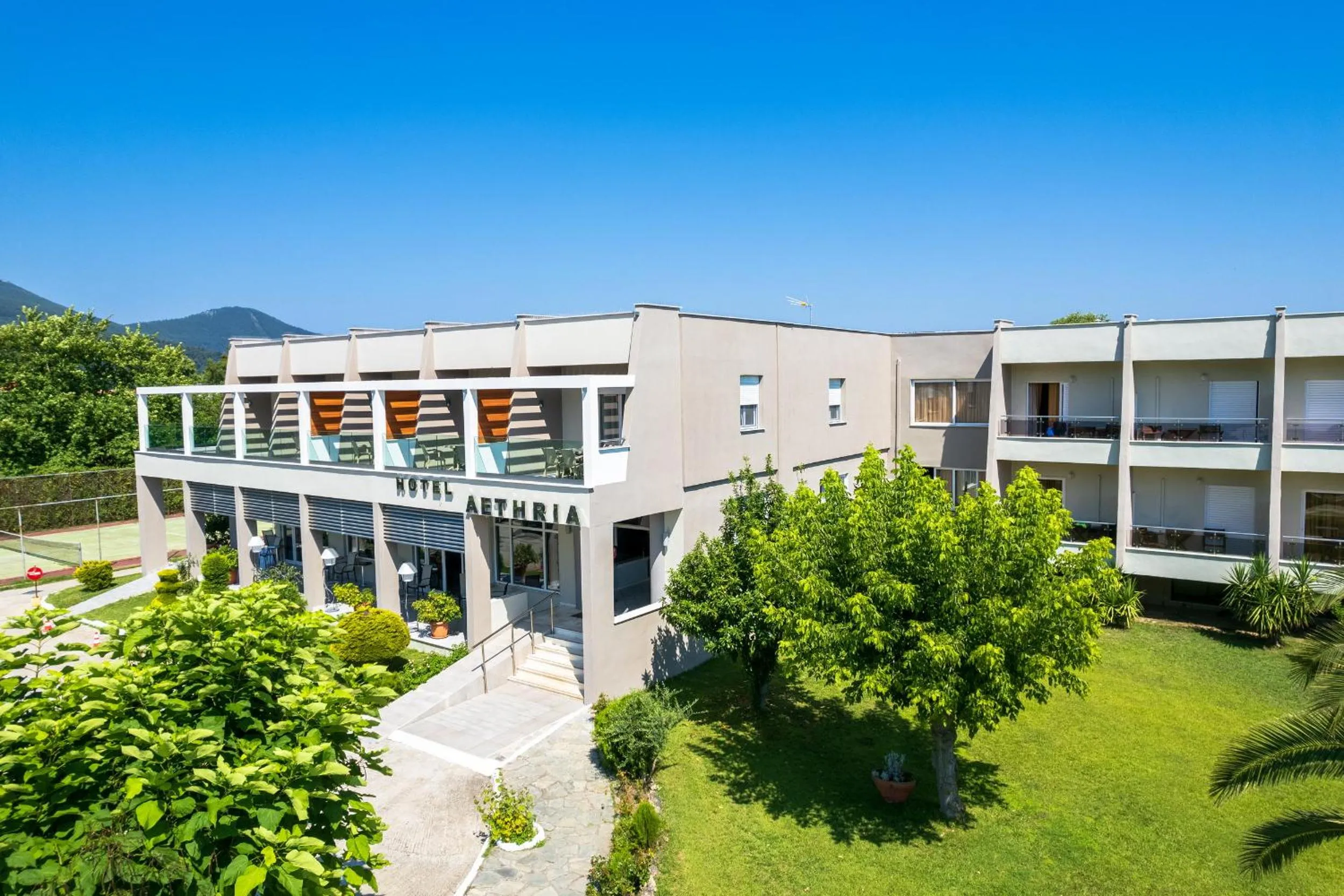 Property building in Hotel Aethria