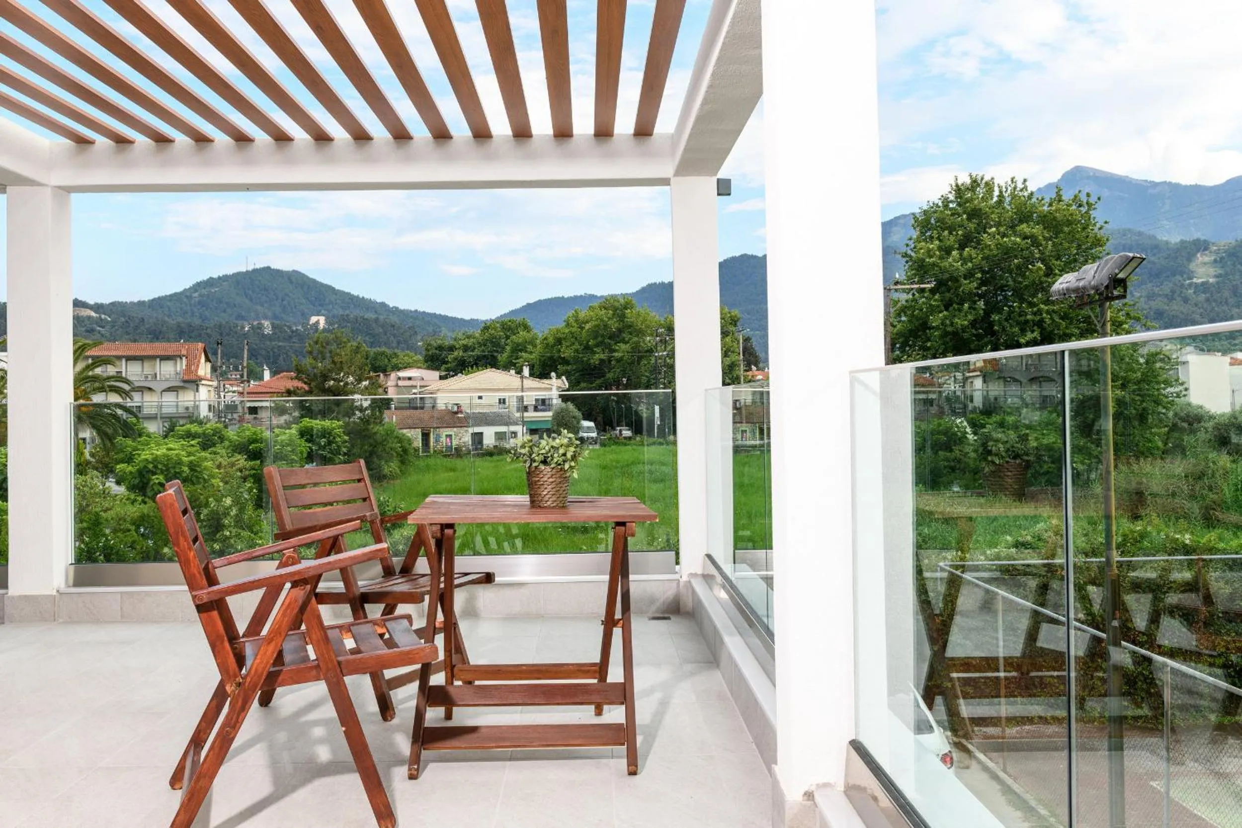 Balcony/Terrace in Hotel Aethria