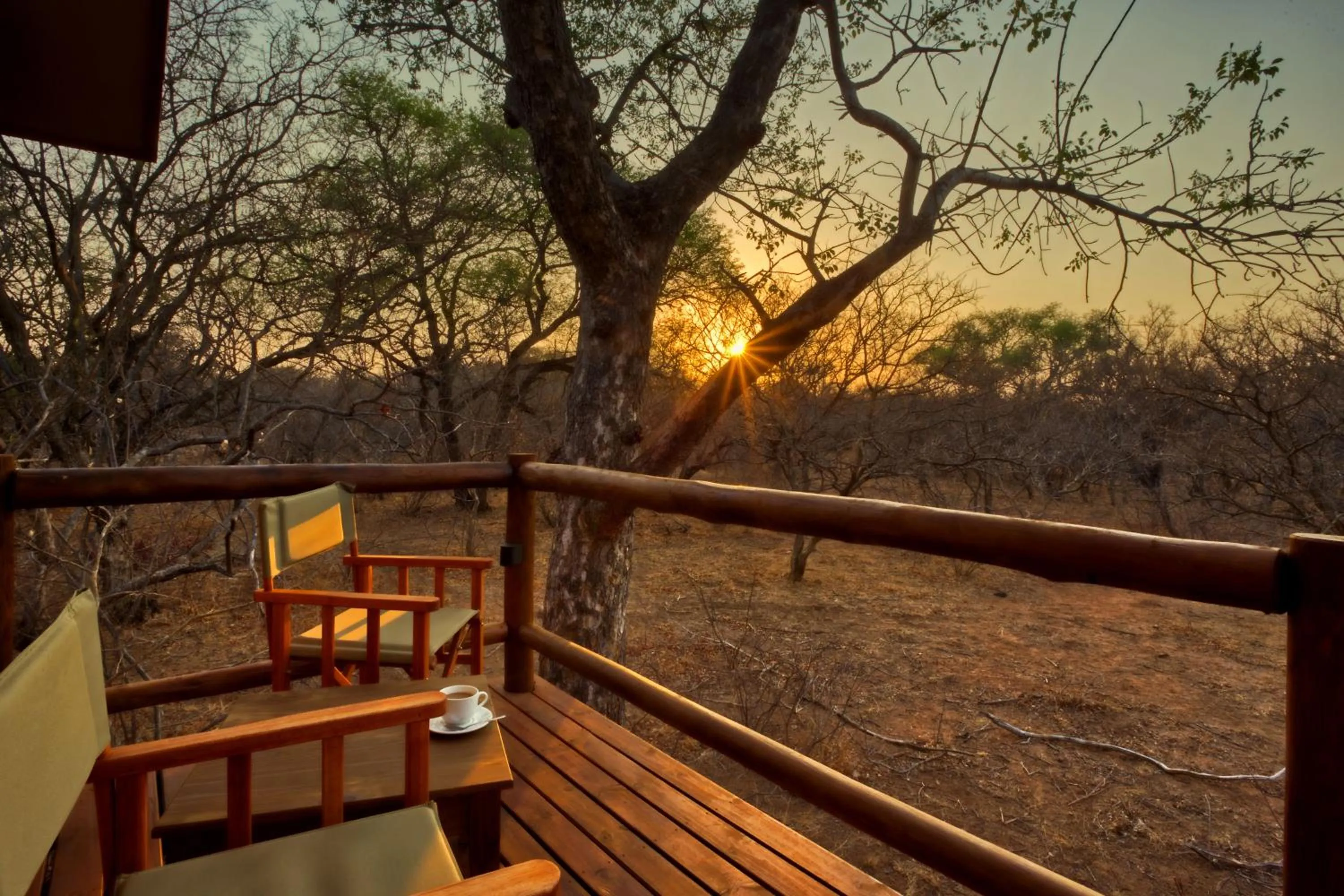 Balcony/Terrace in Vuyani River Lodge