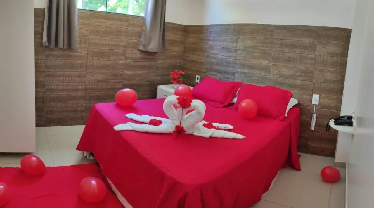 Bed in Cabanos Suites