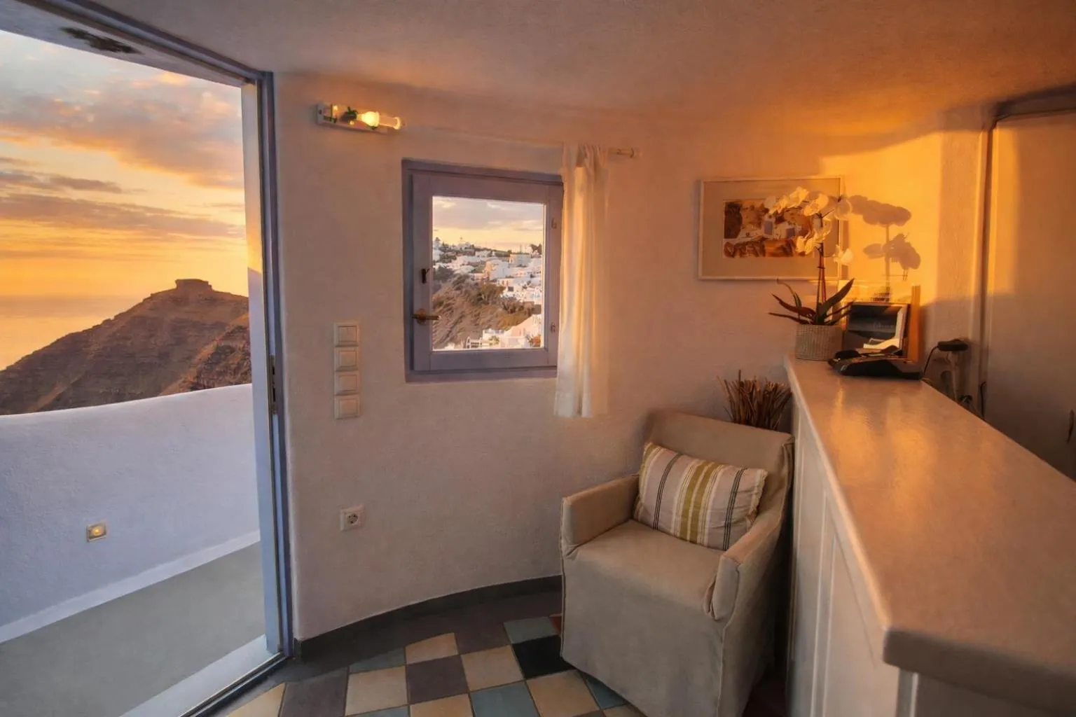 Lobby or reception in Ikastikies Suites