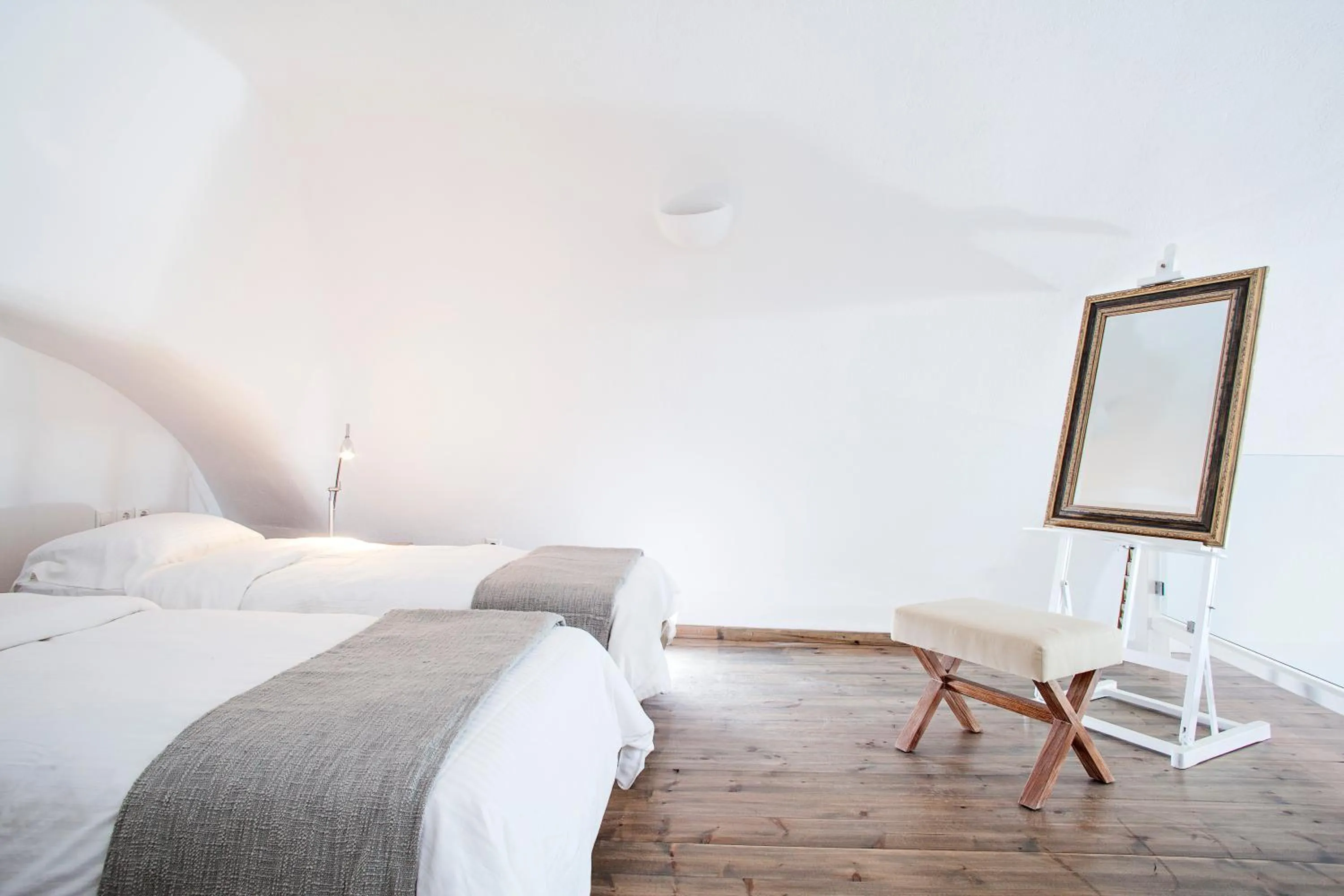 Bedroom in Ikastikies Suites