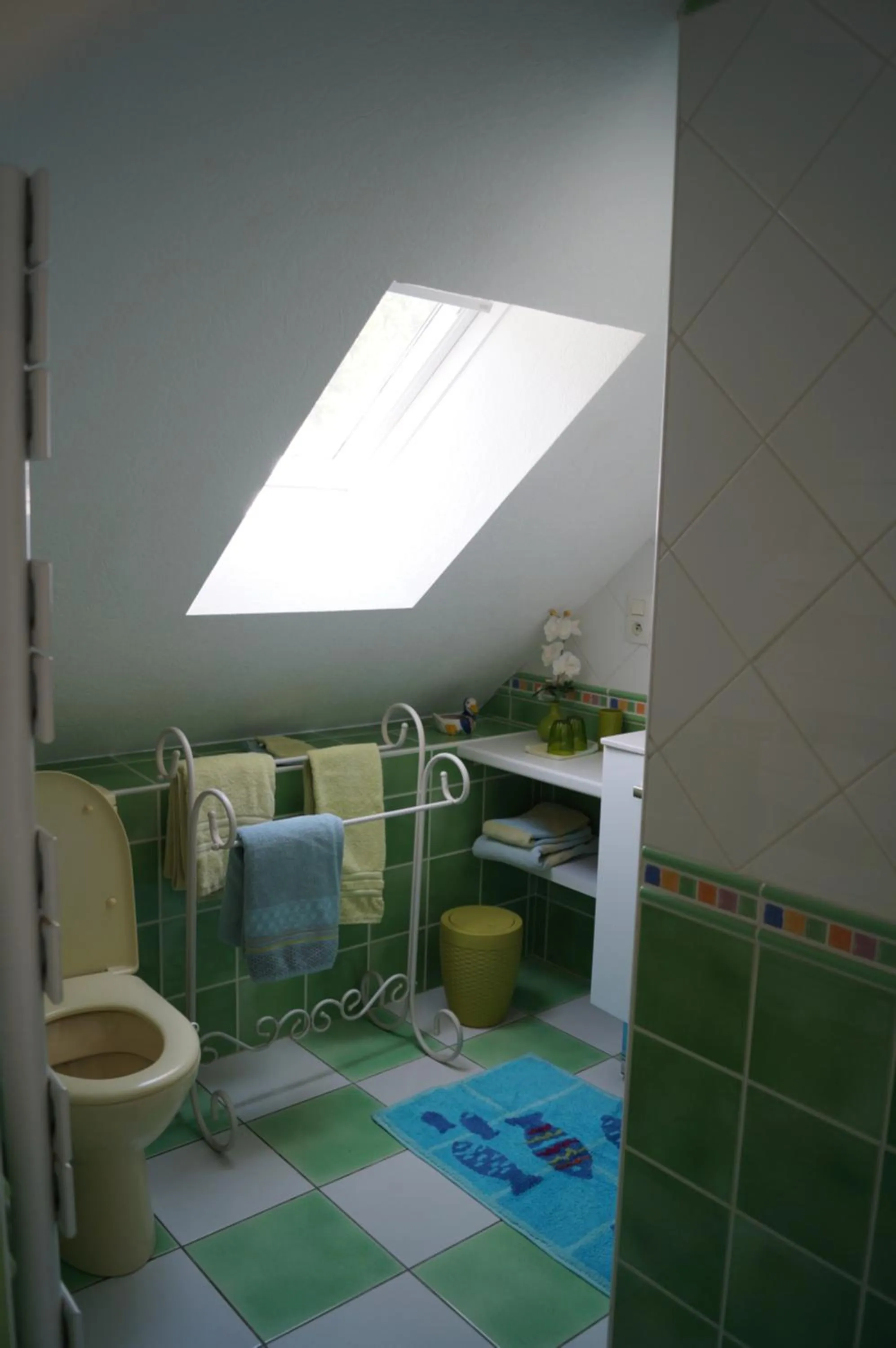 Toilet in Chambres d'Hôtes La Loubatais