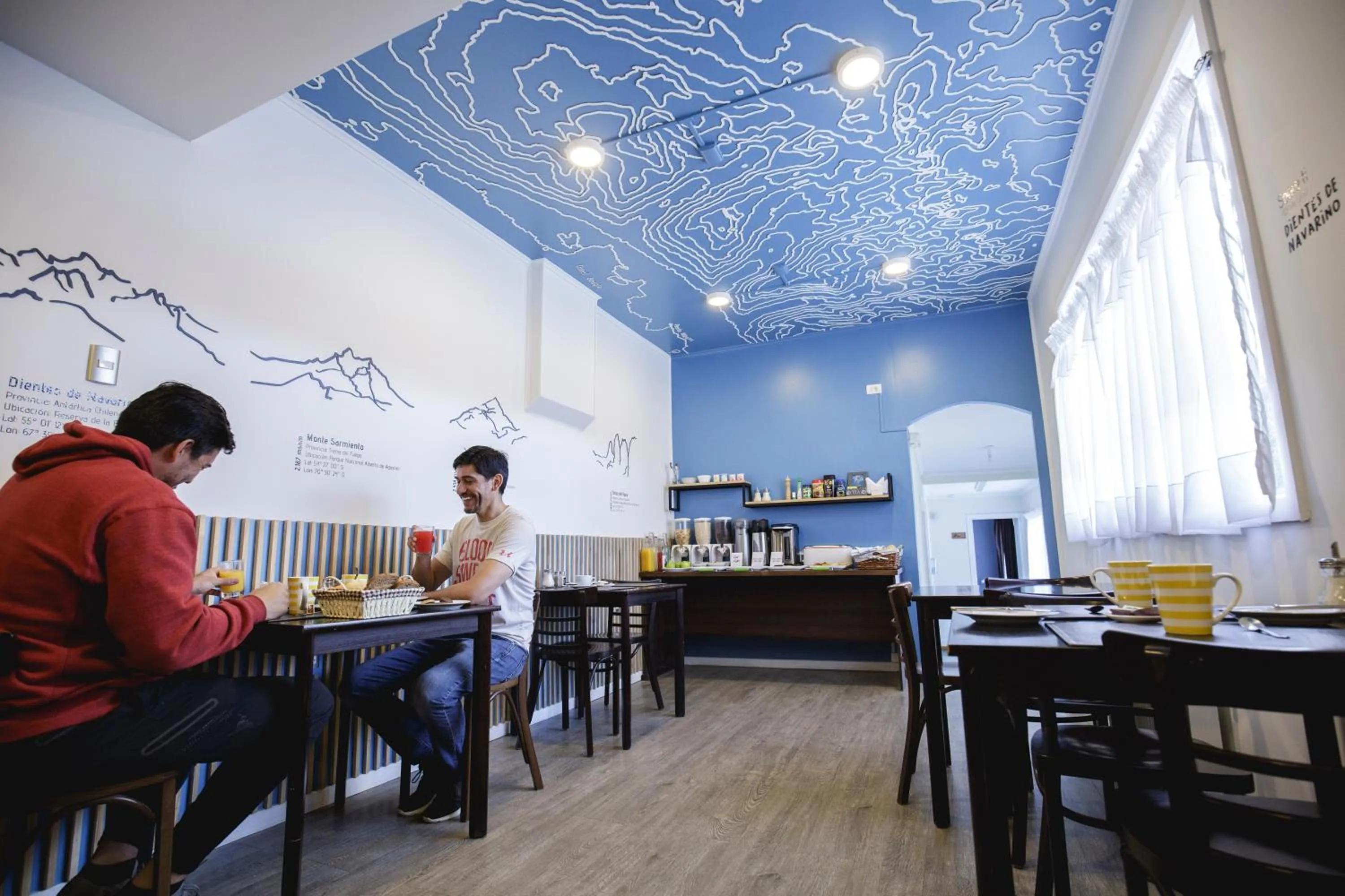 Dining area in Hostal Ventisqueros