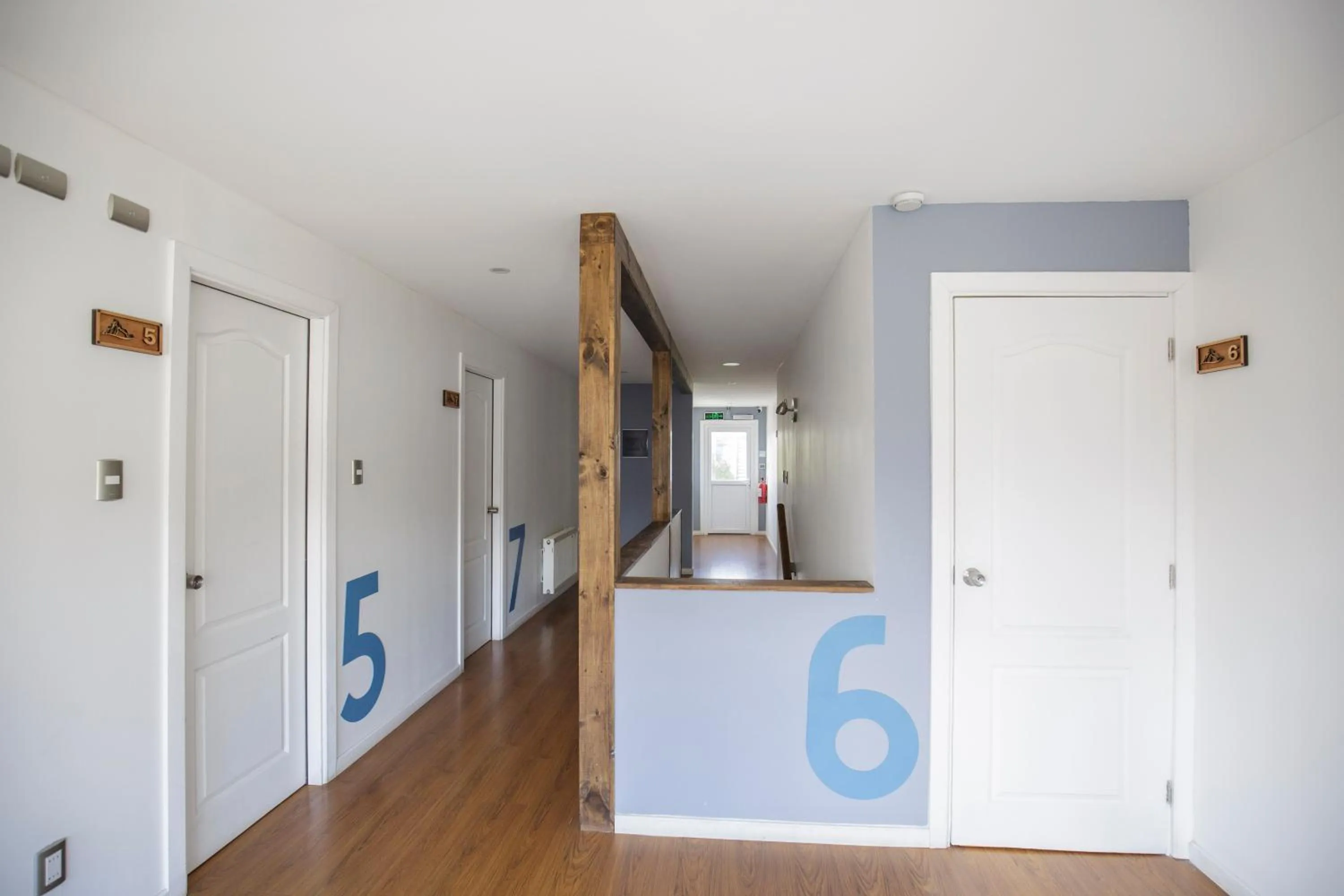 Decorative detail in Hostal Ventisqueros