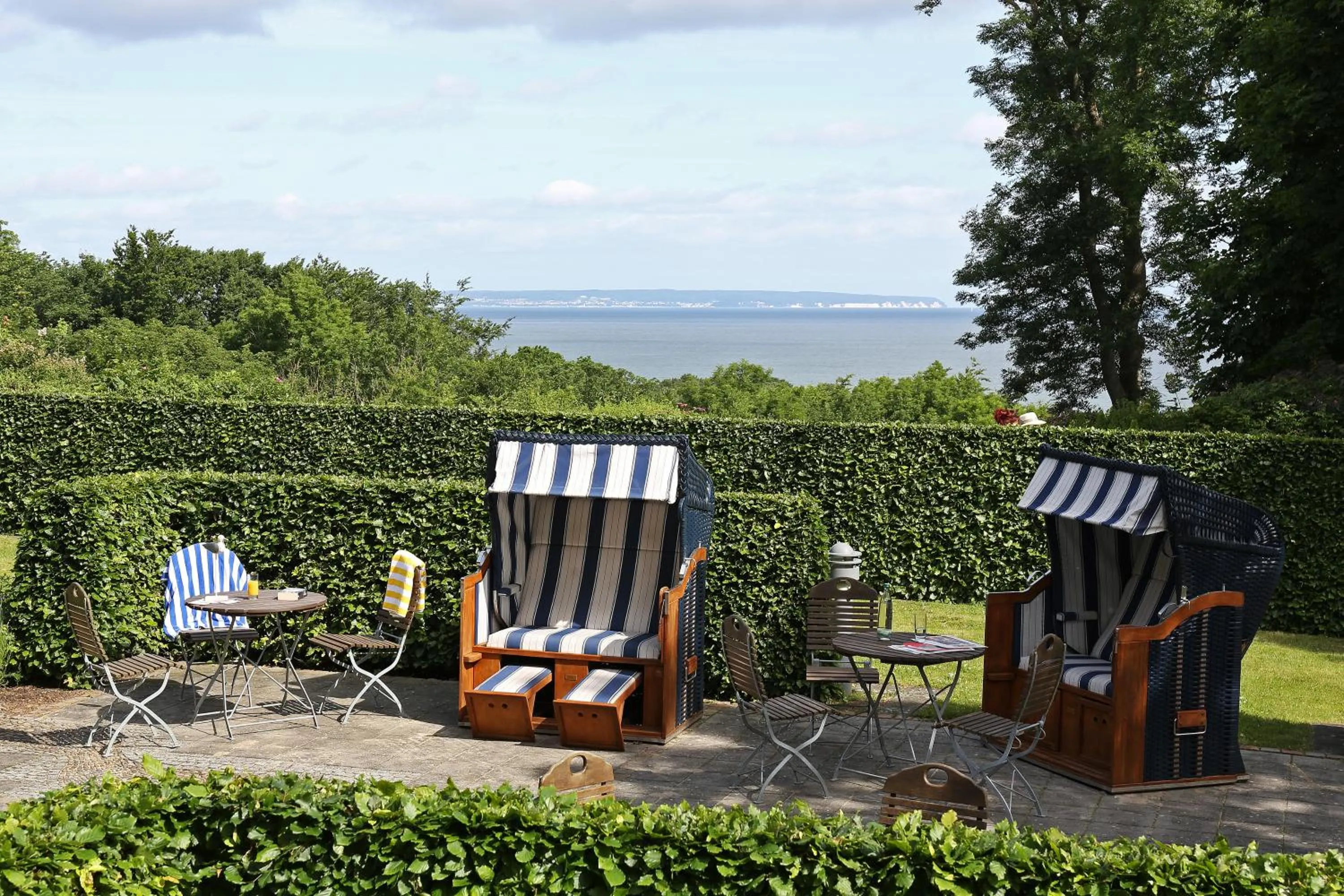 Garden in Rügener Ferienhäuser am Hochufer