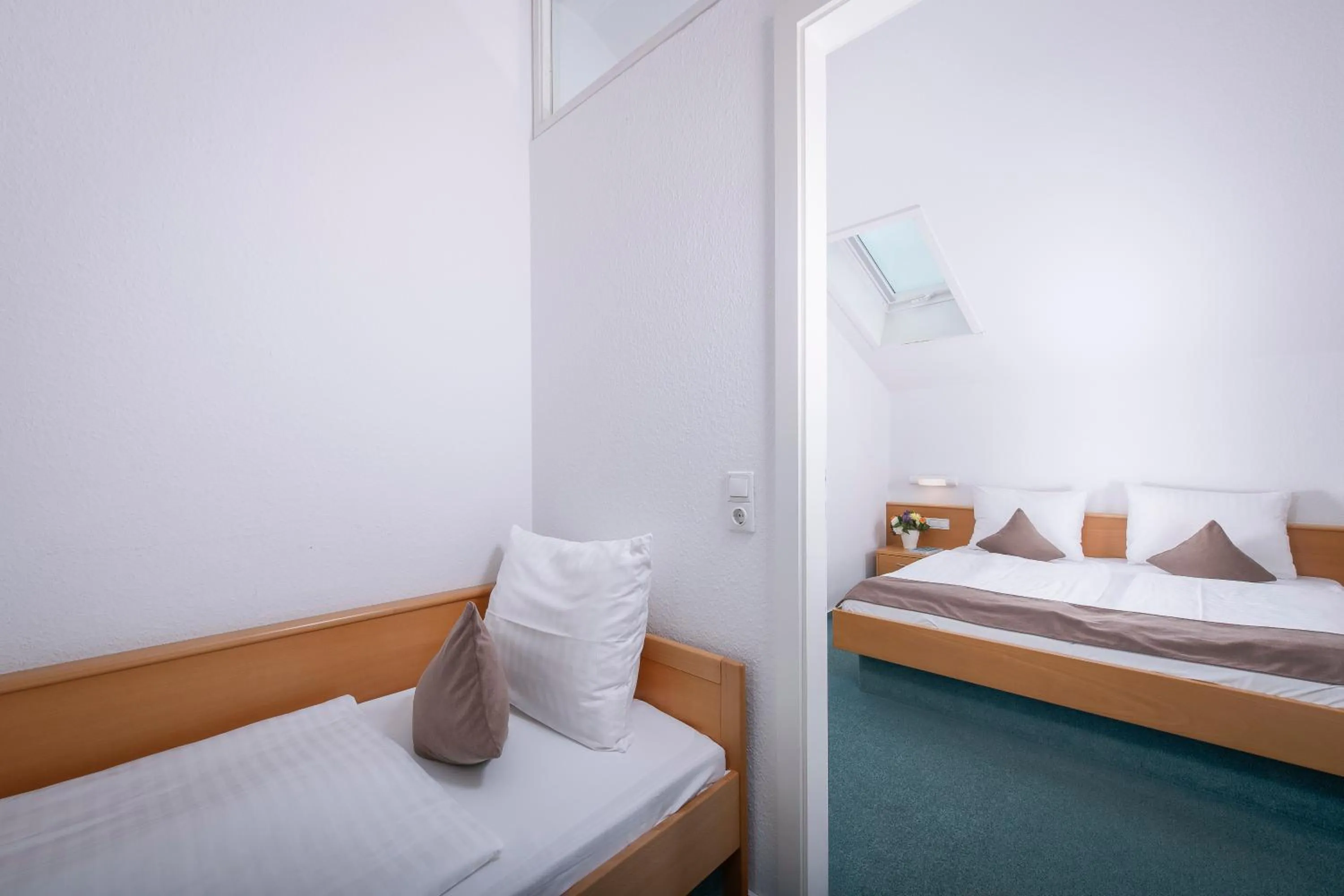 Bed in Rügener Ferienhäuser am Hochufer