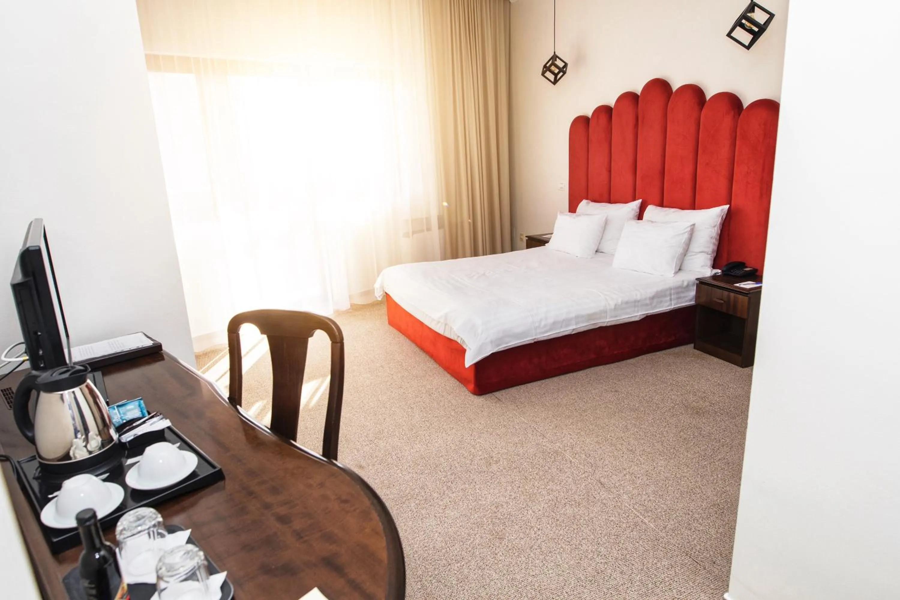 Bedroom, Bed in International Bucharest City Centre Hotel