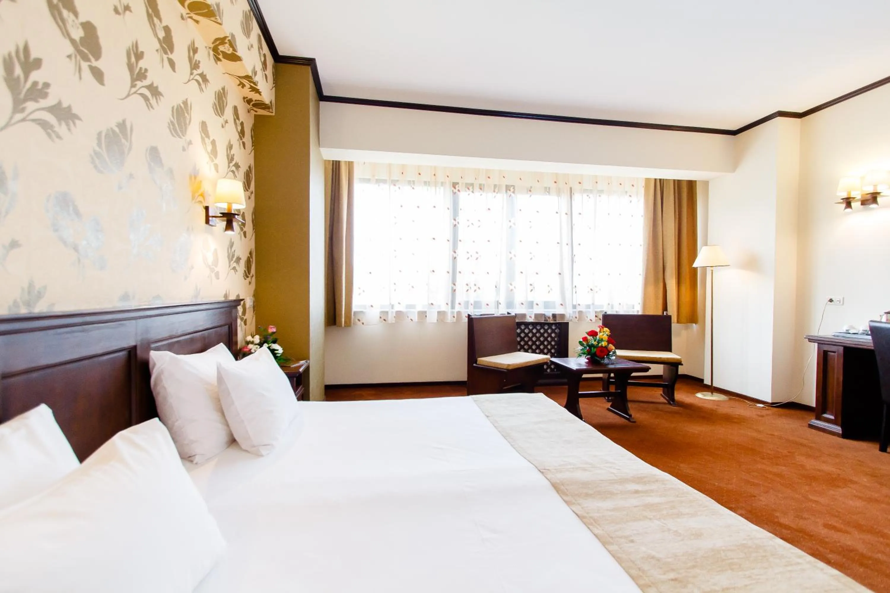 Bed in International Bucharest City Centre Hotel