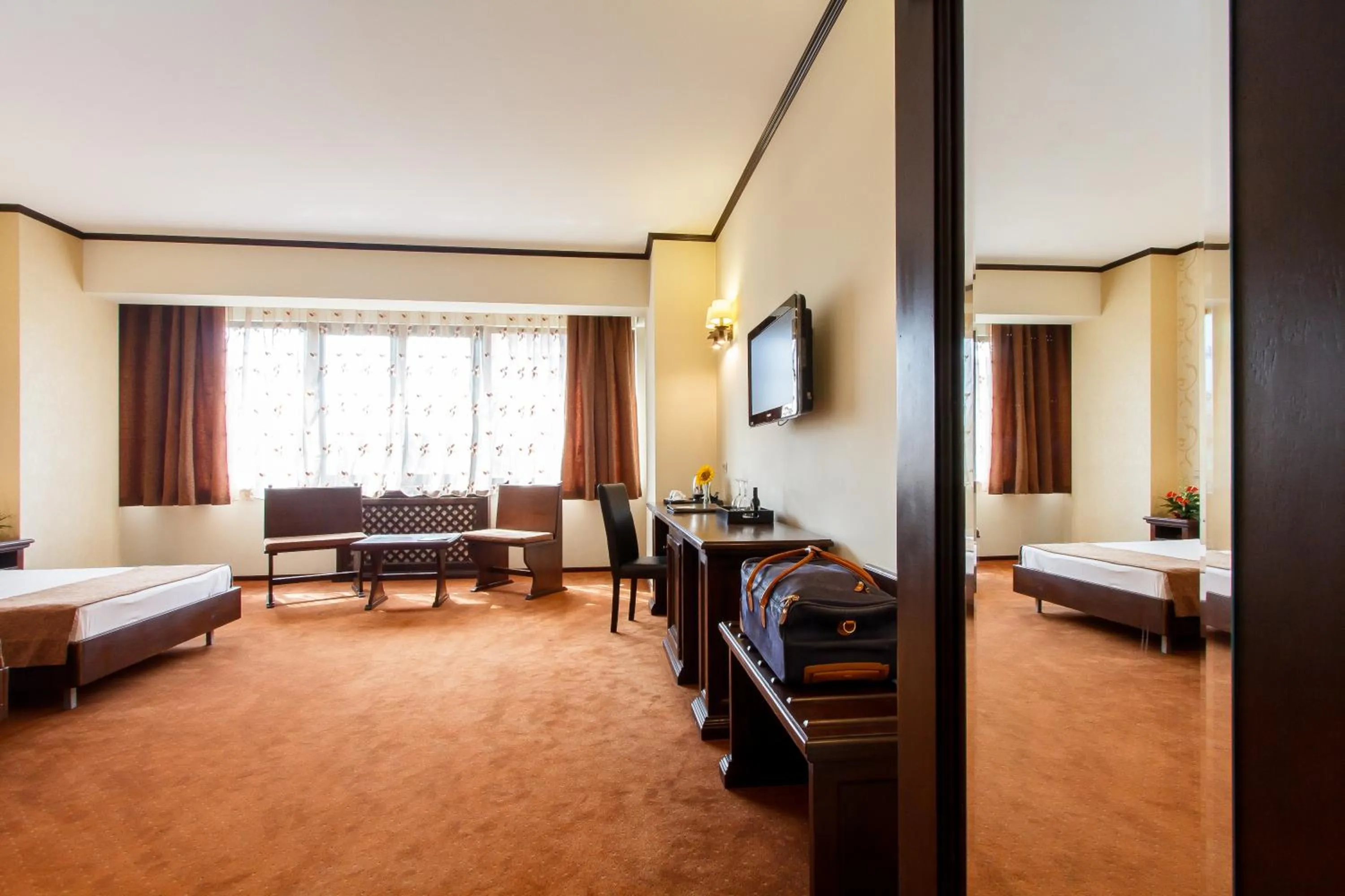 Bedroom, Bed in International Bucharest City Centre Hotel