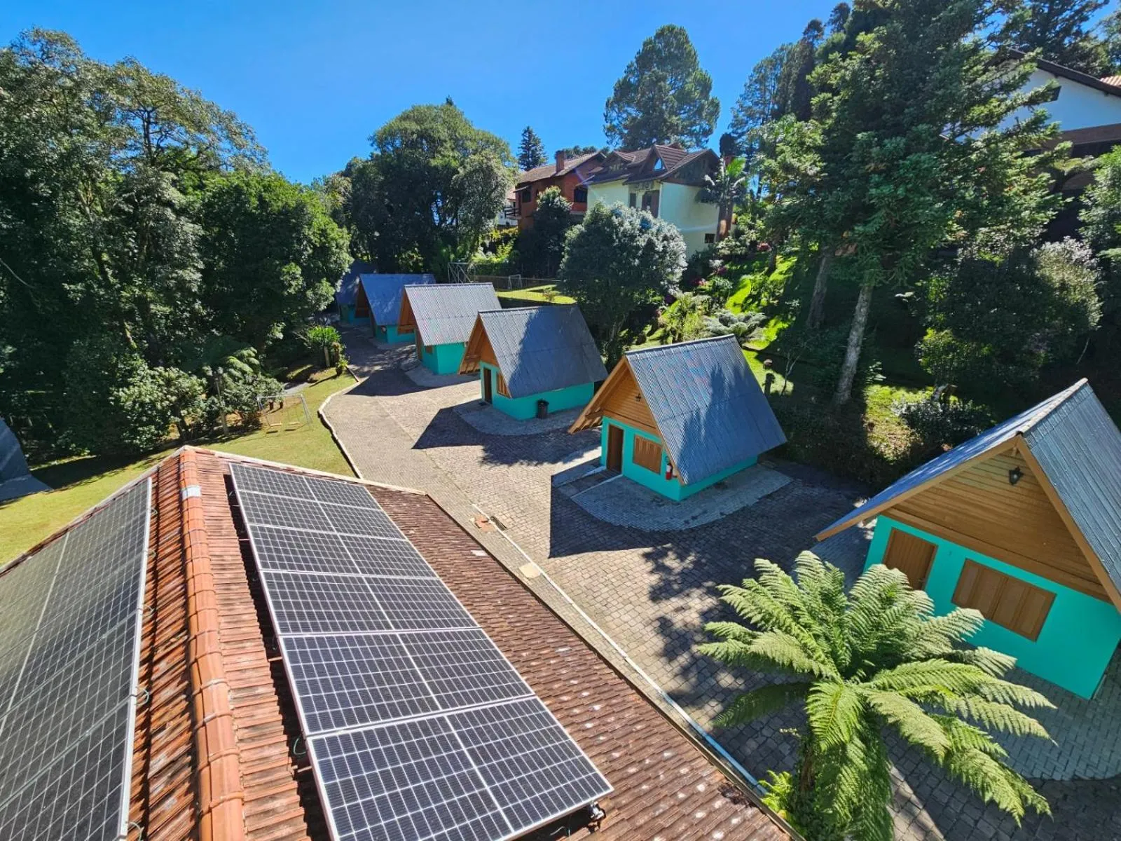 Bird's eye view in Hotel Pousada Cabana da Mata