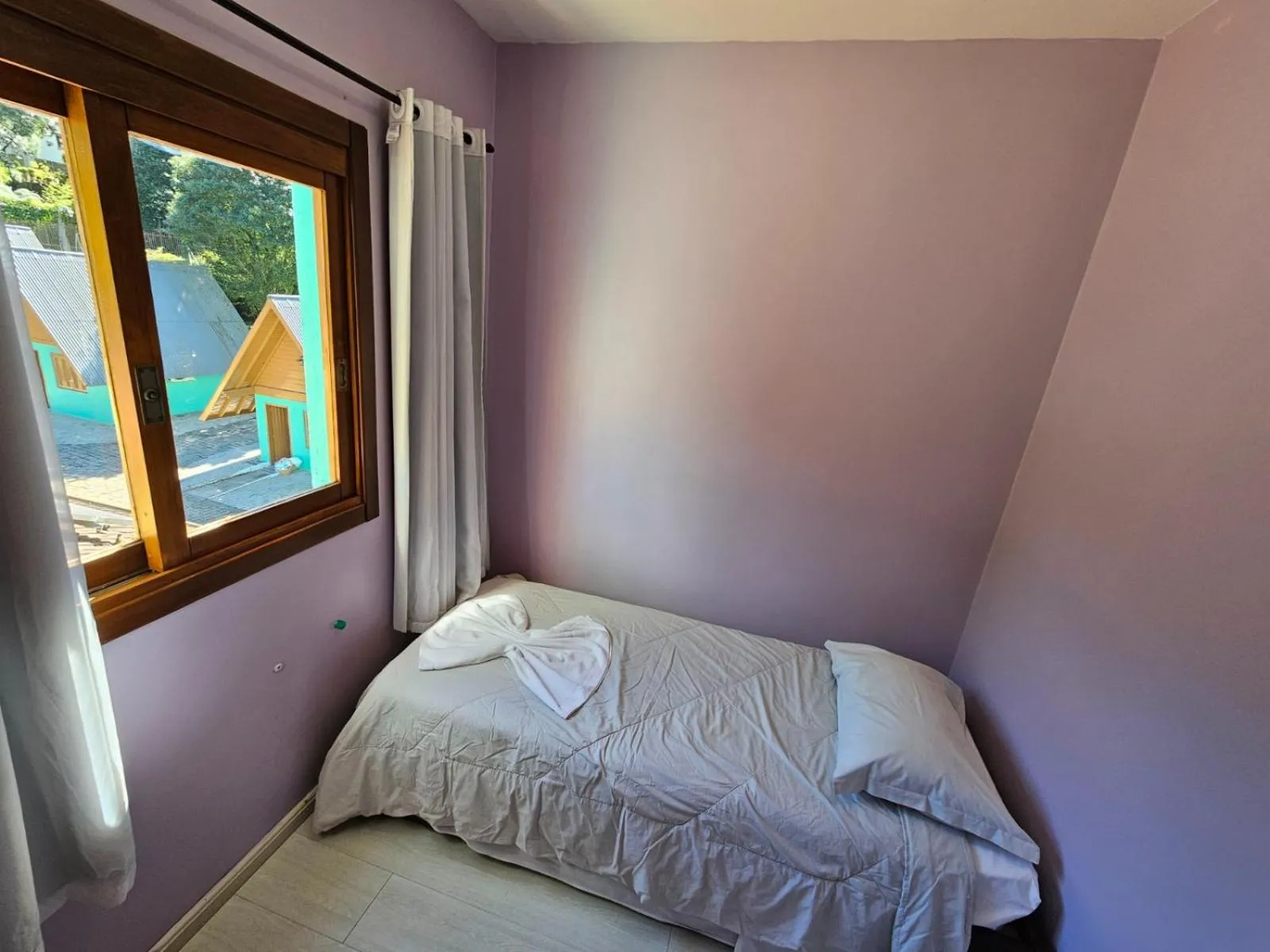 Bed in Hotel Pousada Cabana da Mata