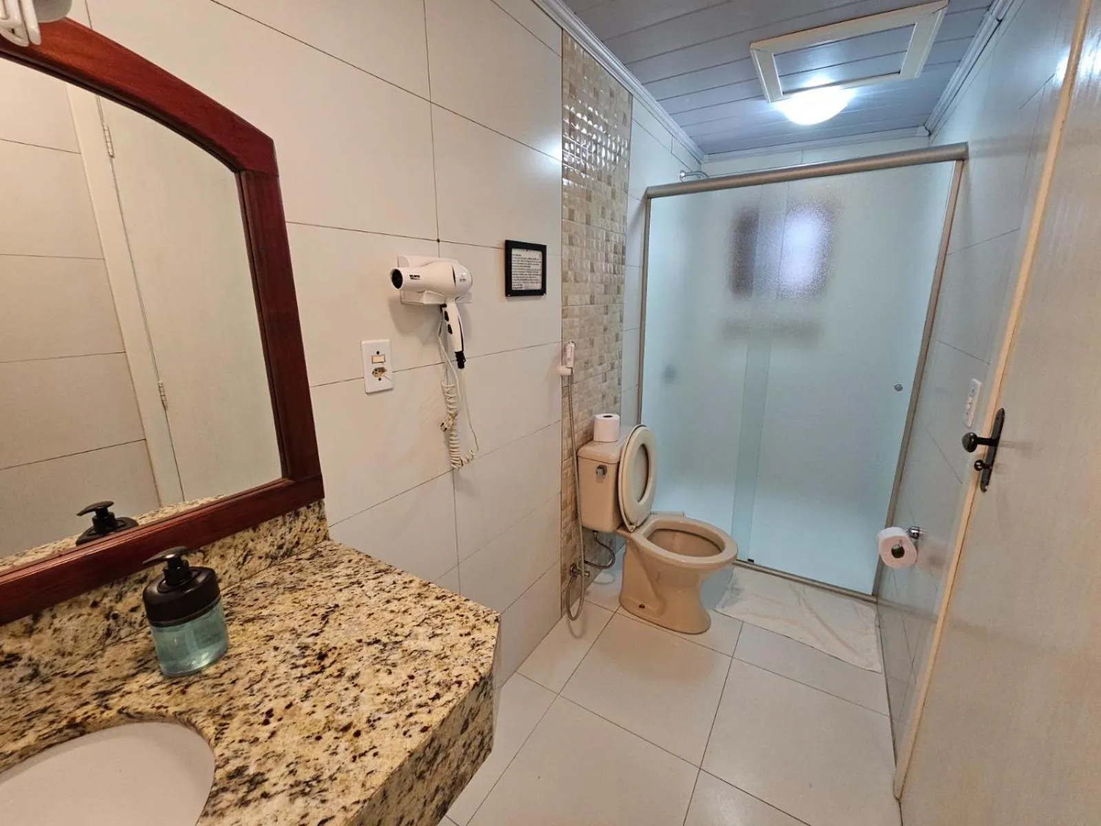 Bathroom in Hotel Pousada Cabana da Mata