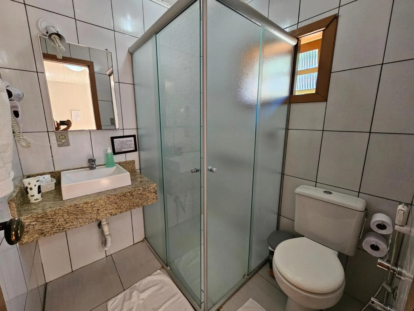 Bathroom in Hotel Pousada Cabana da Mata