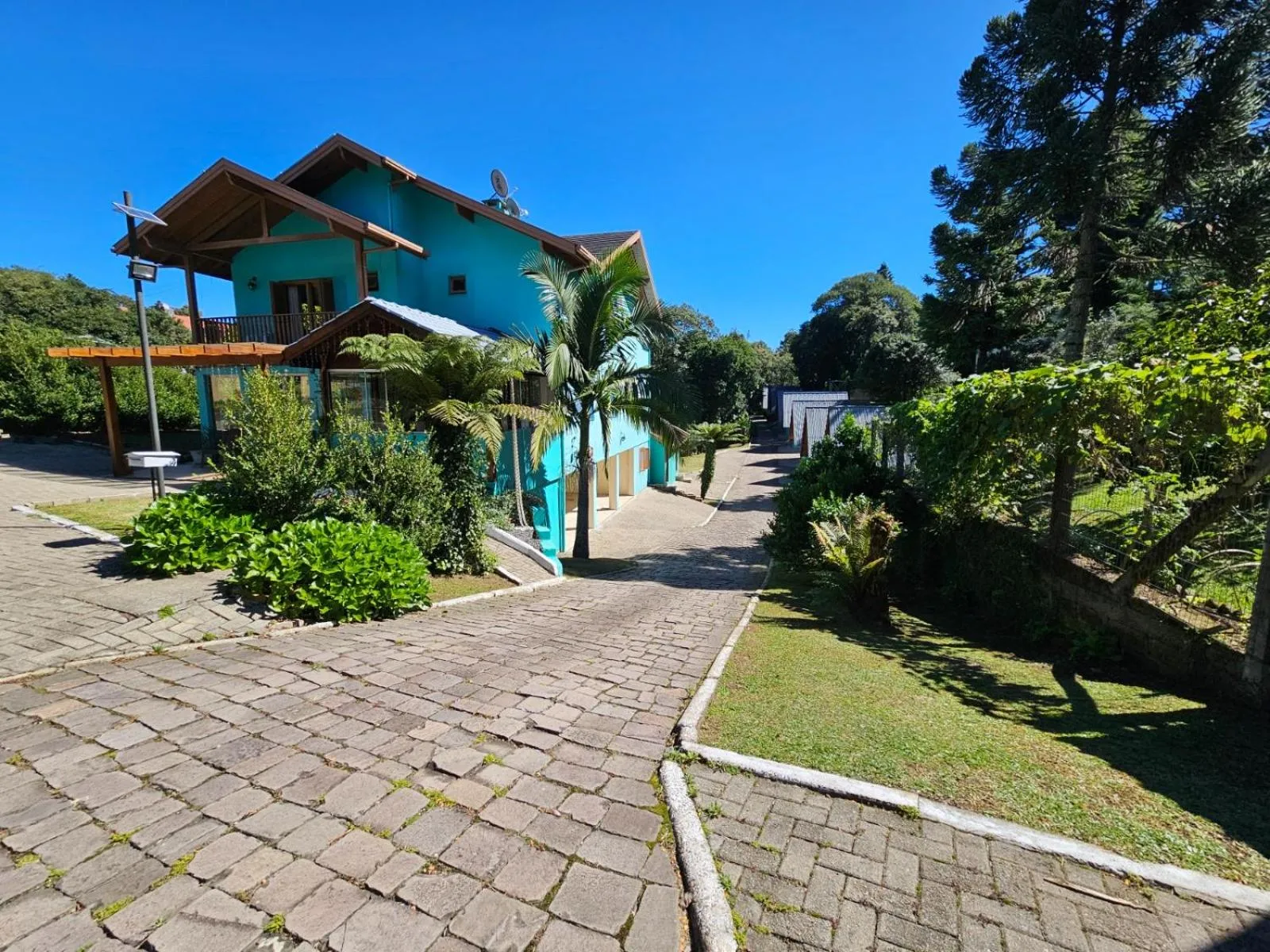 Property building in Hotel Pousada Cabana da Mata