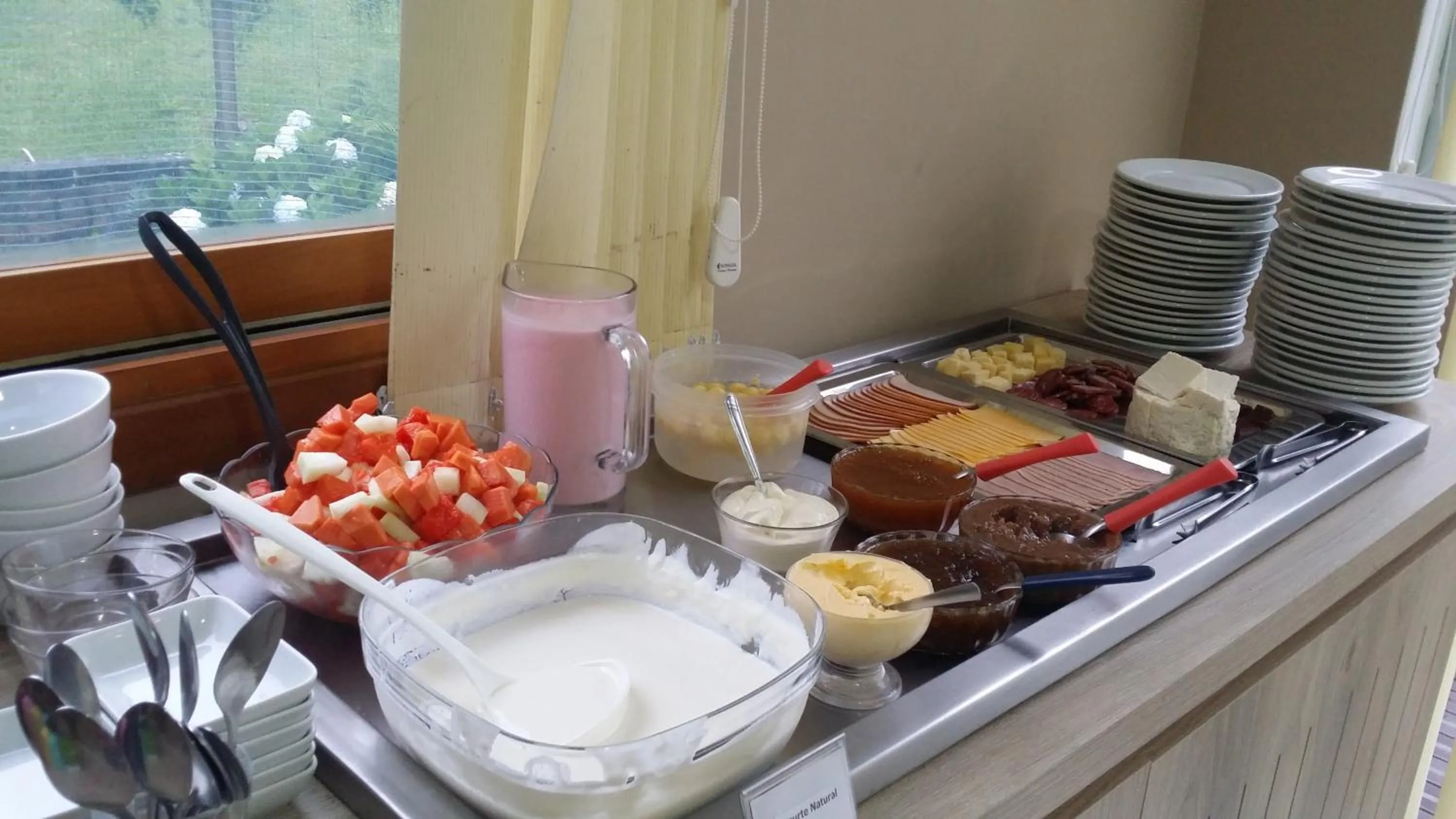 Breakfast in Hotel Pousada Cabana da Mata