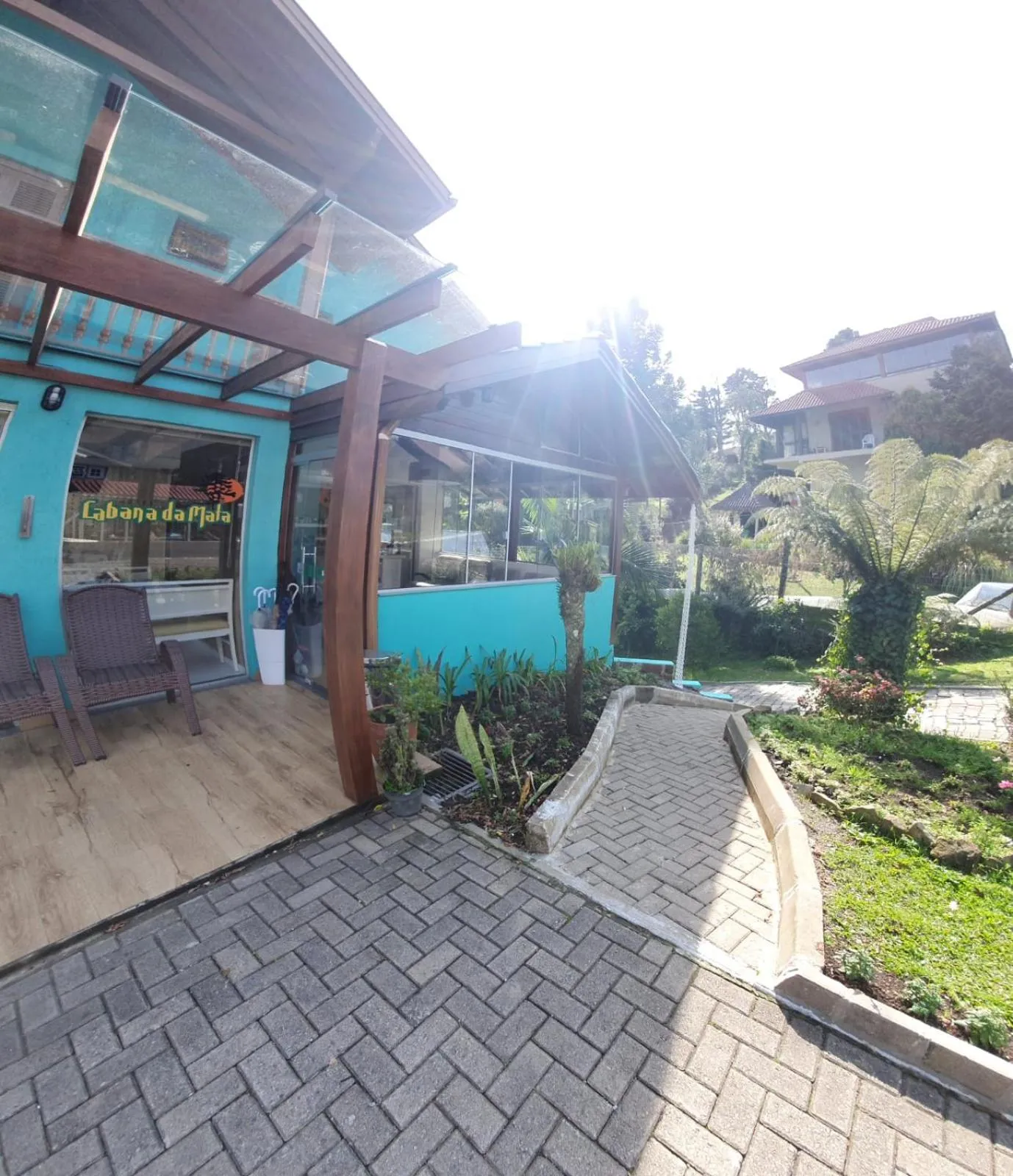 Garden in Hotel Pousada Cabana da Mata