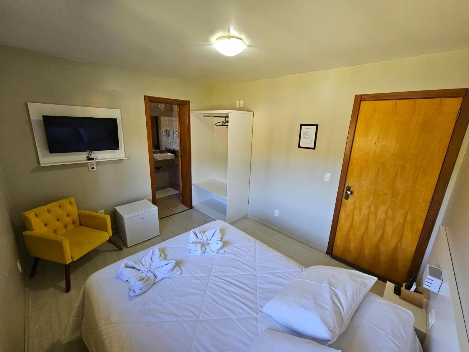 Bedroom, Bed in Hotel Pousada Cabana da Mata