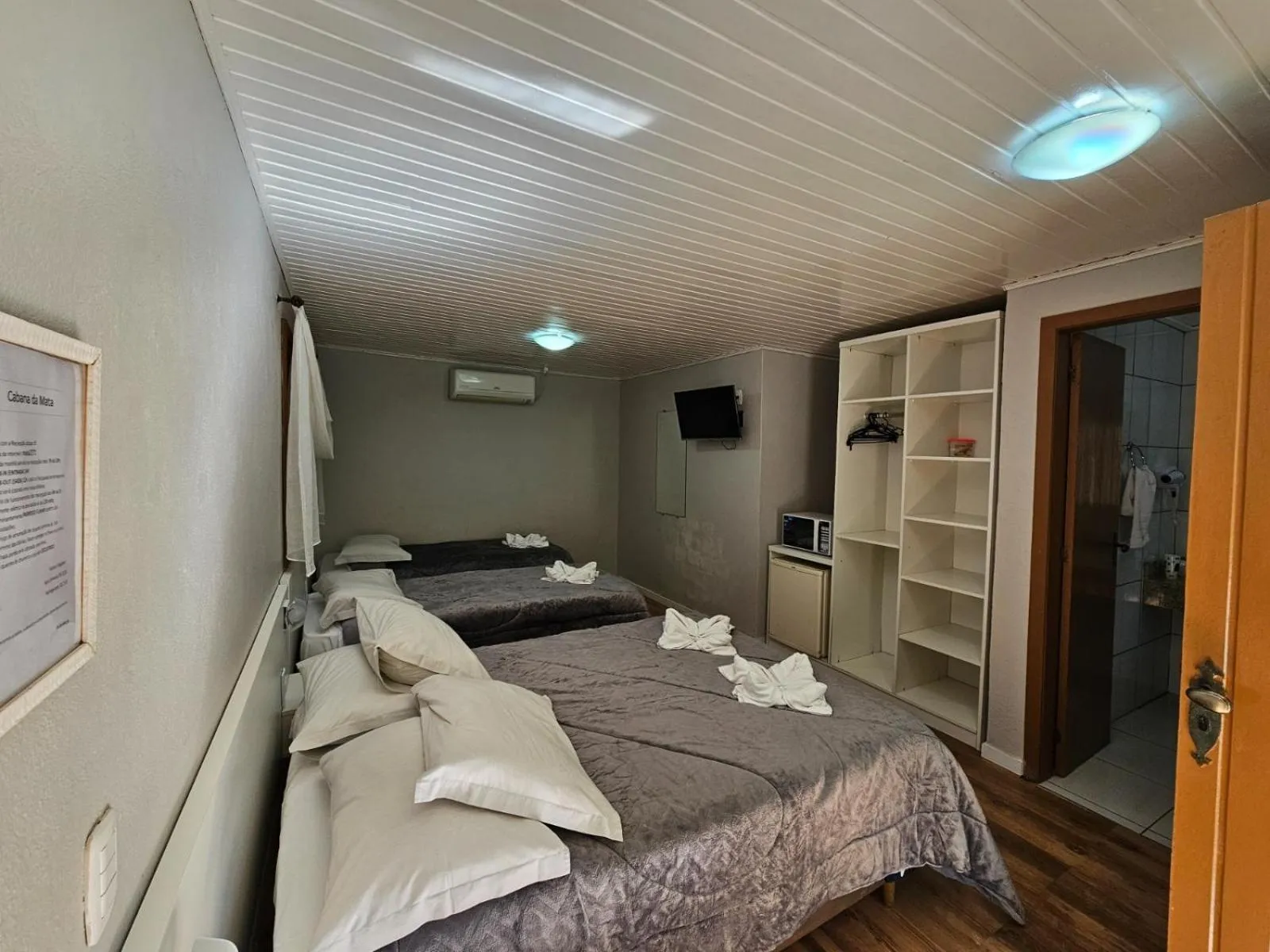 Bedroom, Bed in Hotel Pousada Cabana da Mata