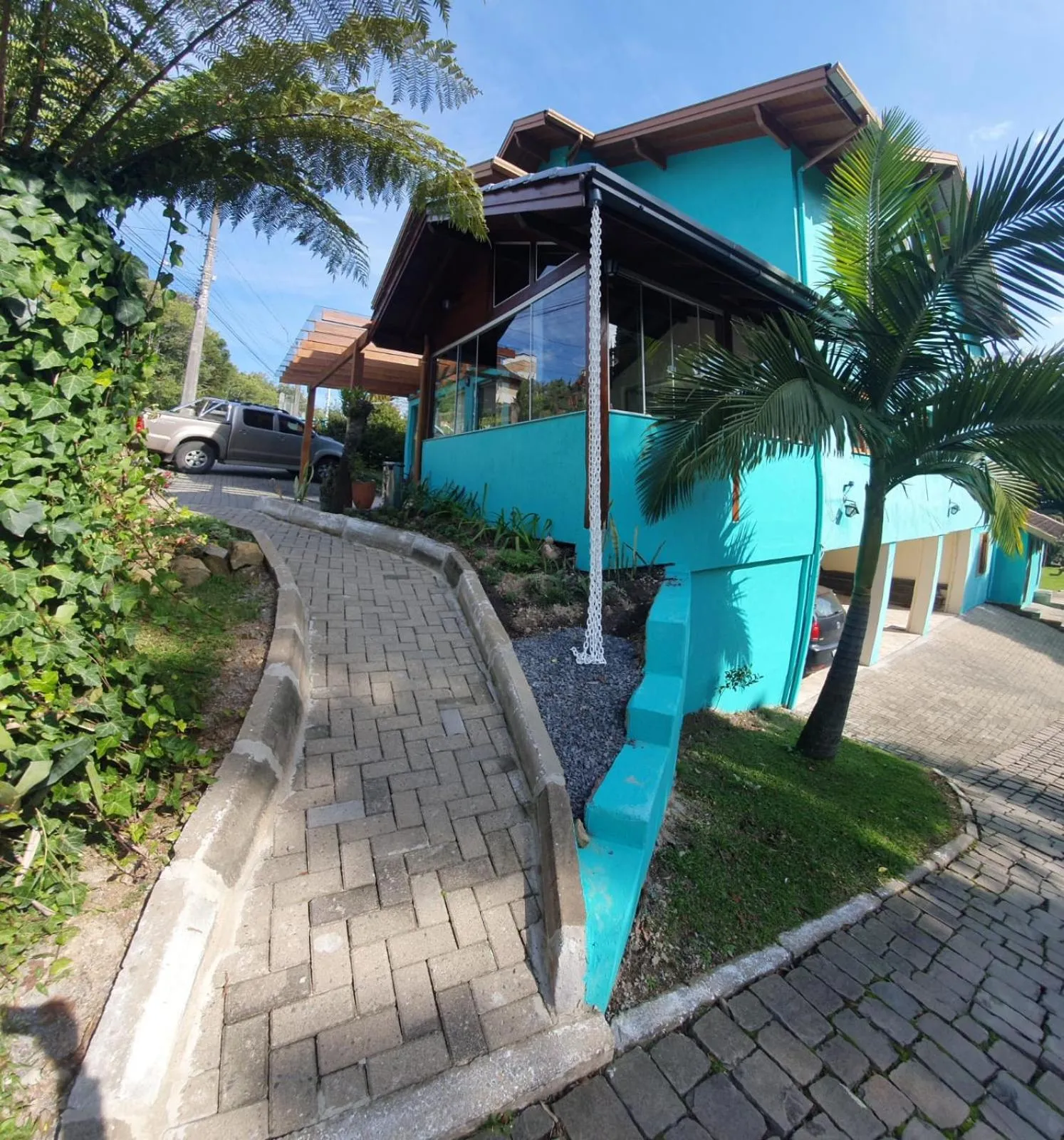Facade/entrance in Hotel Pousada Cabana da Mata