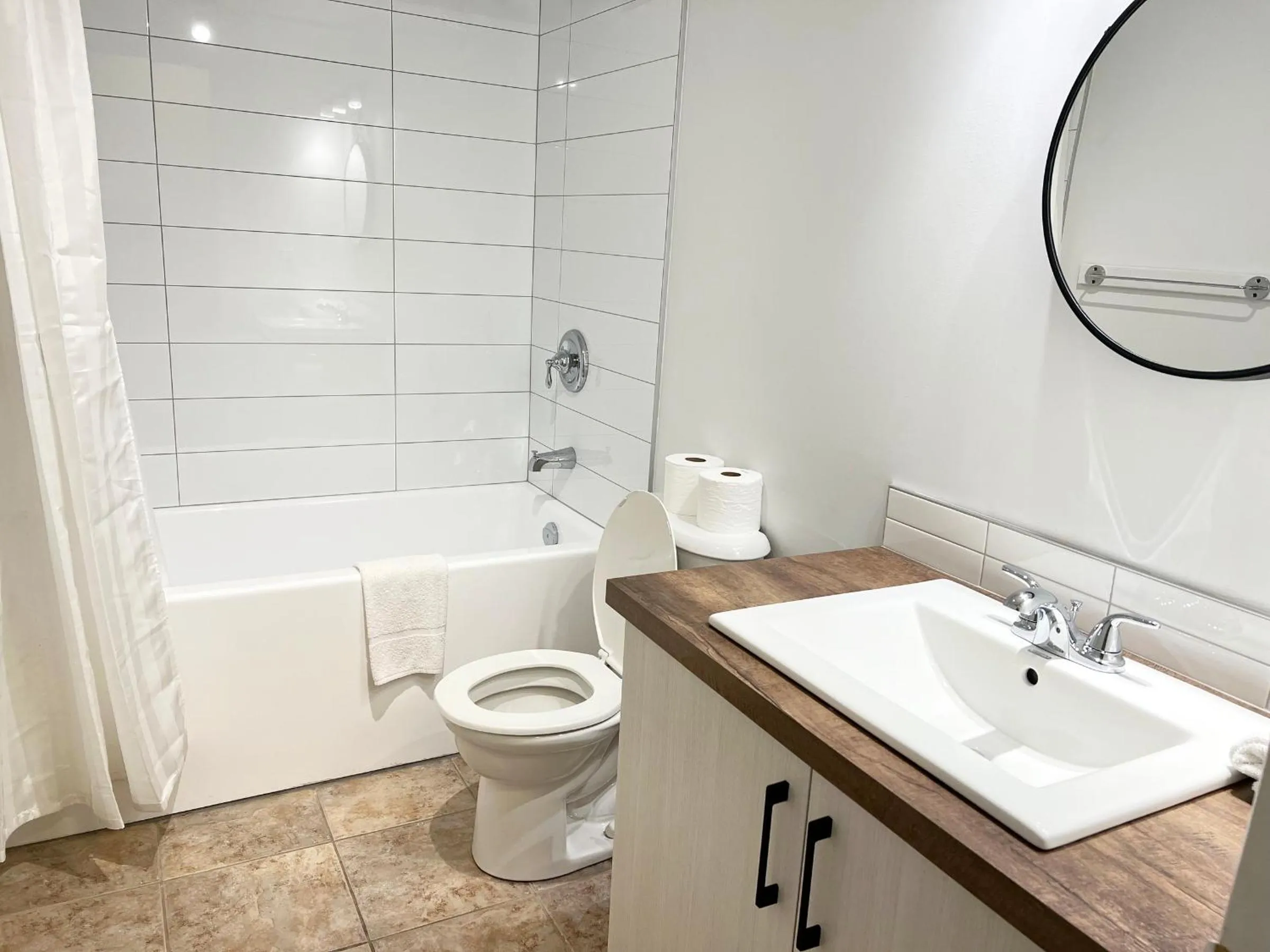 Bathroom in Chalets Montmorency Mont-Sainte-Anne