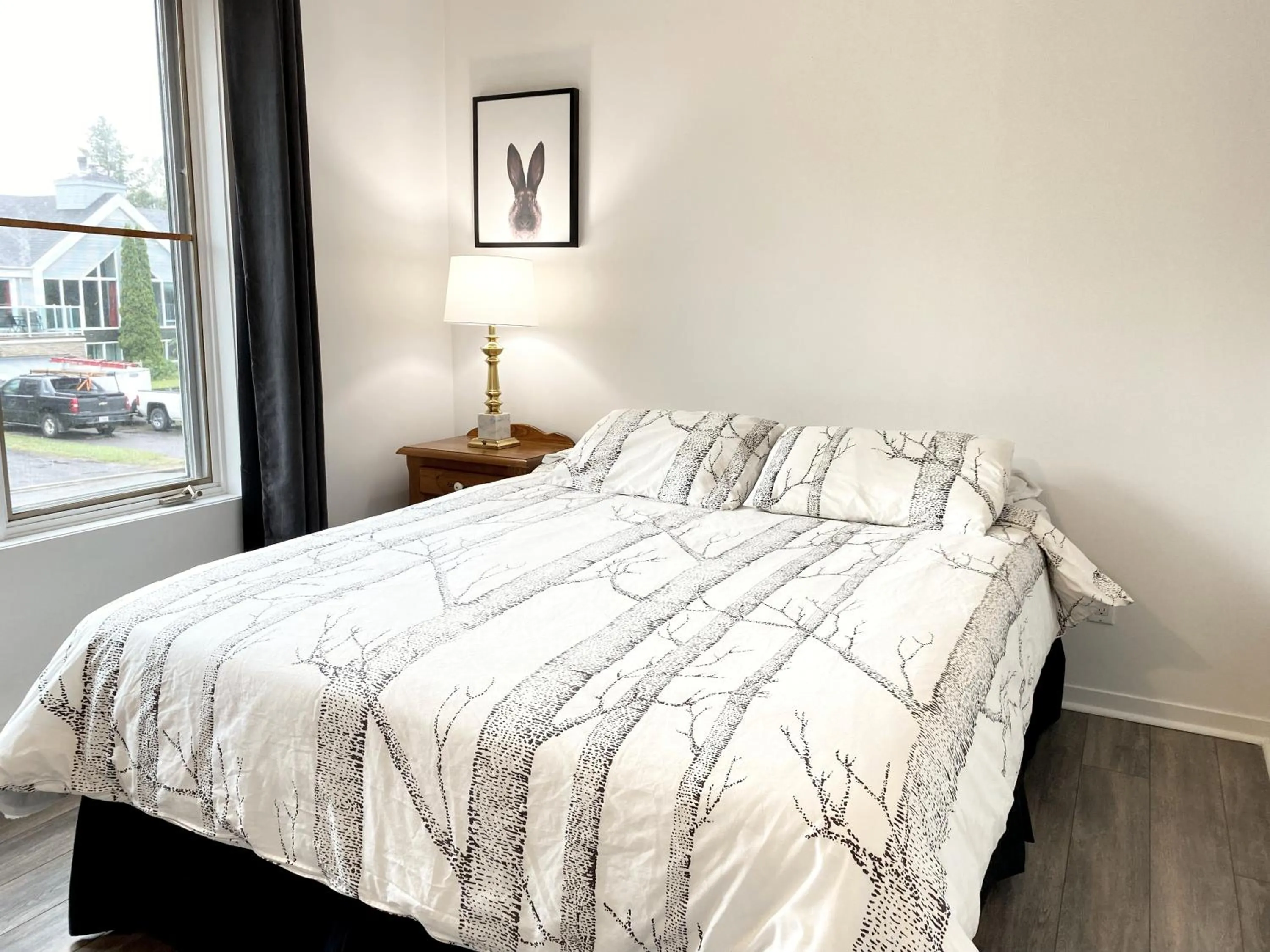 Bed in Chalets Montmorency Mont-Sainte-Anne