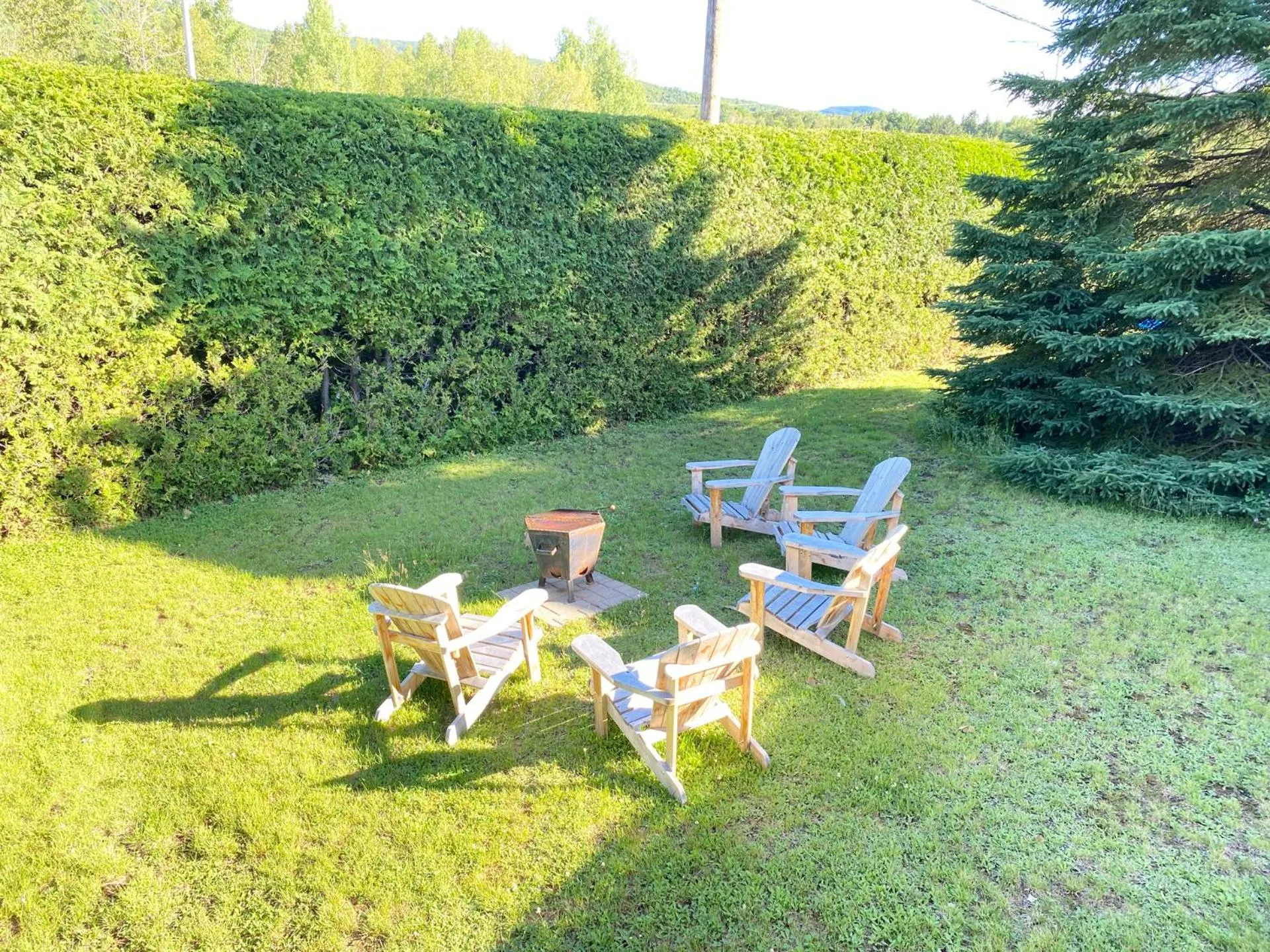 Garden in Chalets Montmorency Mont-Sainte-Anne